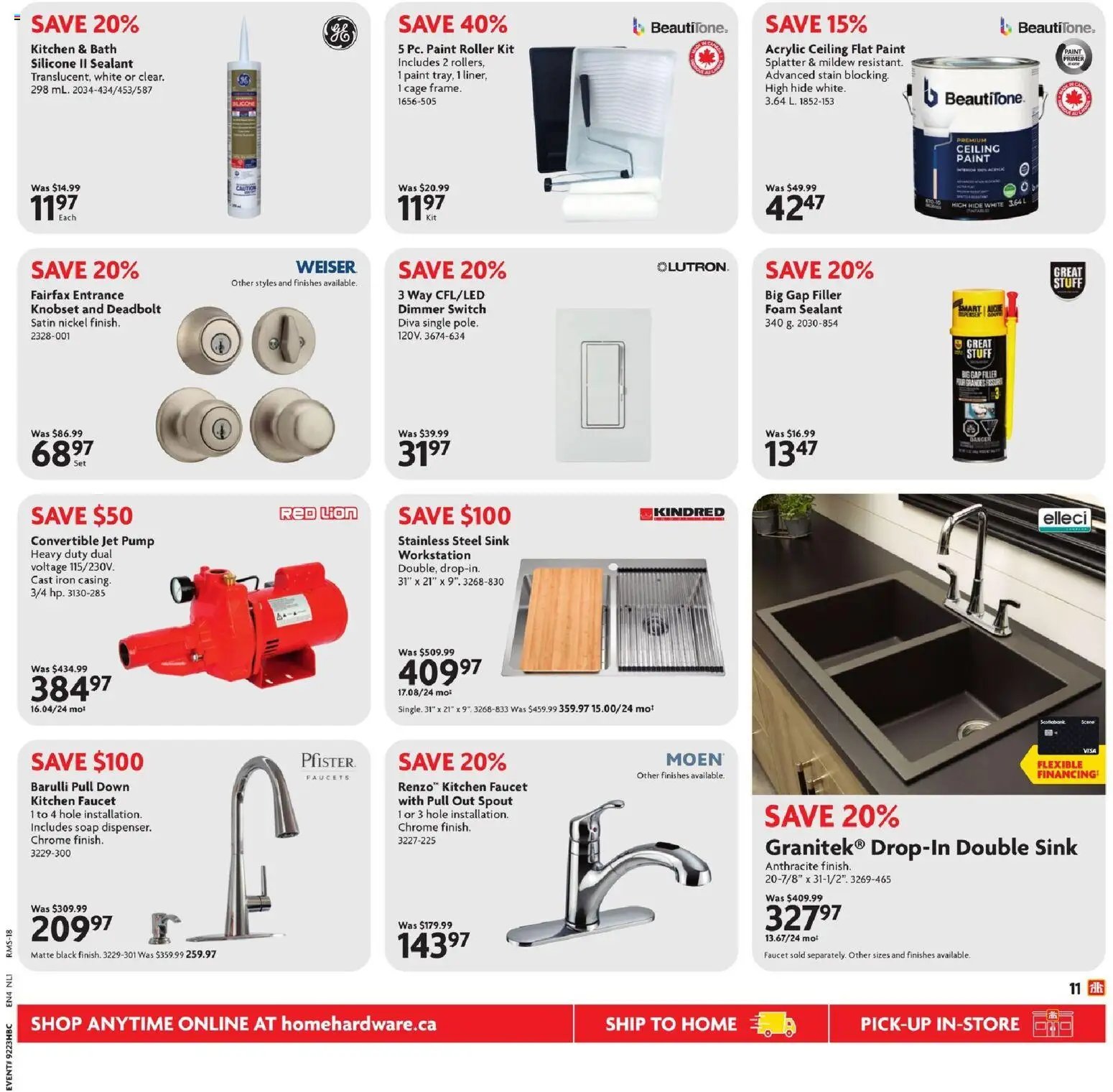 Home Hardware flyer - NL