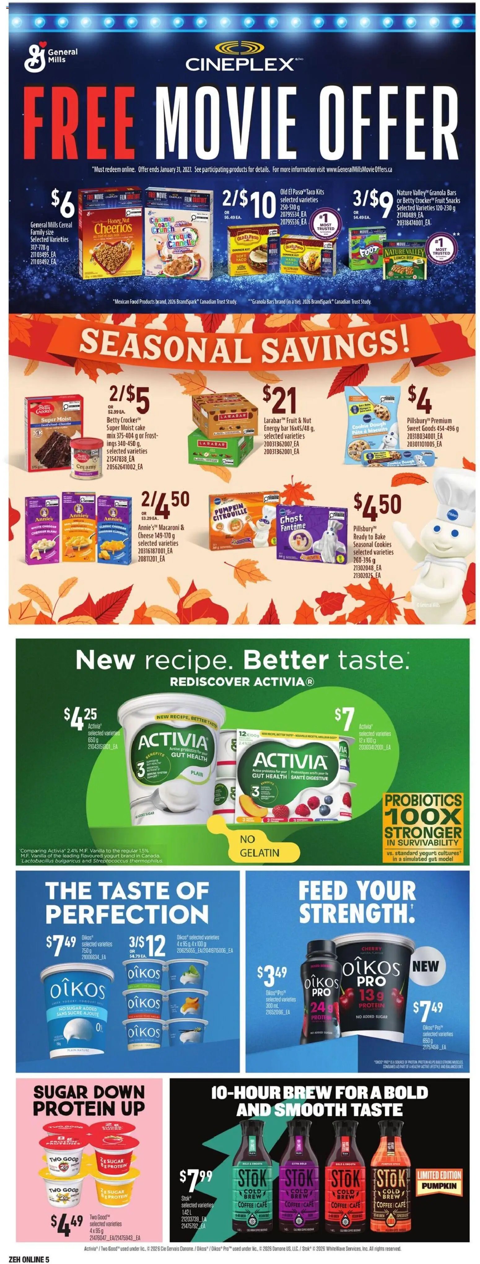 Zehrs weekly flyer / circulaire