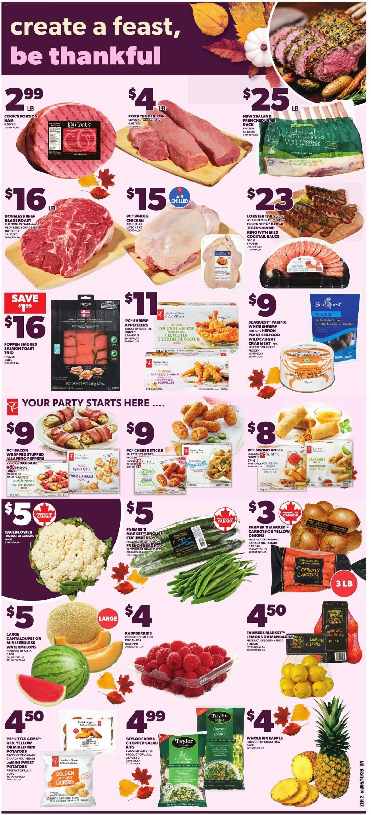 Zehrs weekly flyer / circulaire