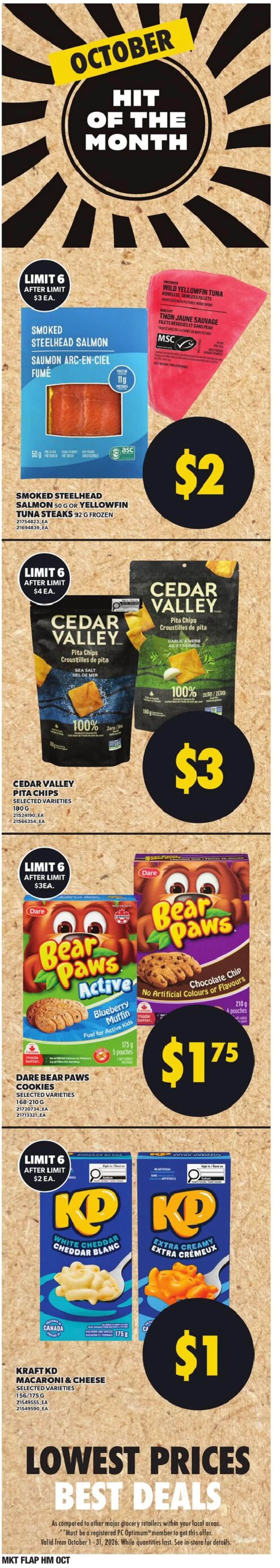Zehrs weekly flyer / circulaire