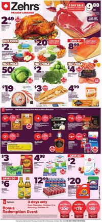 Zehrs weekly flyer / circulaire