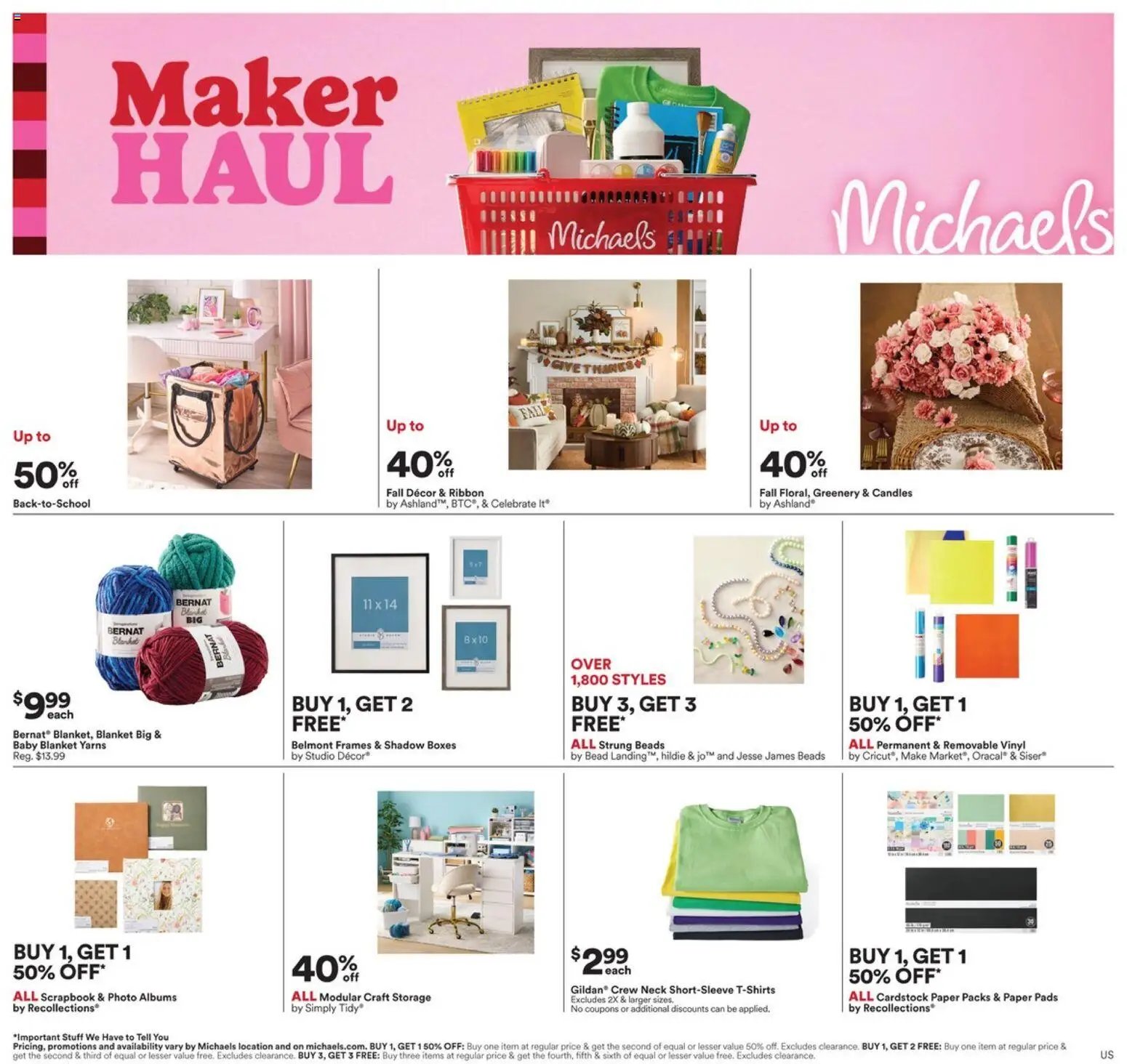 Michaels weekly flyer - Smyrna