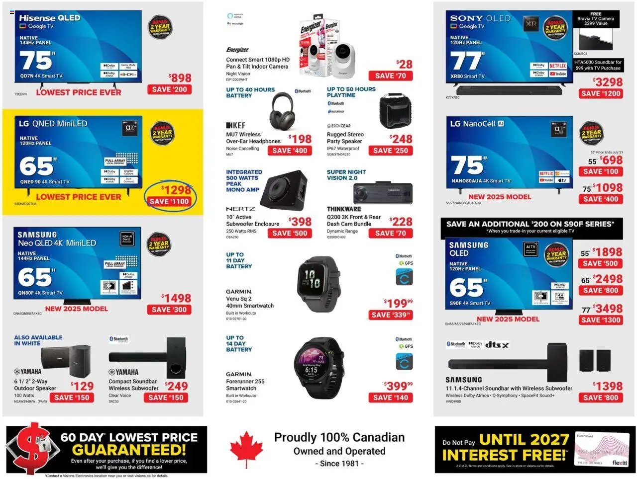 Visions weekly flyer / circulaire