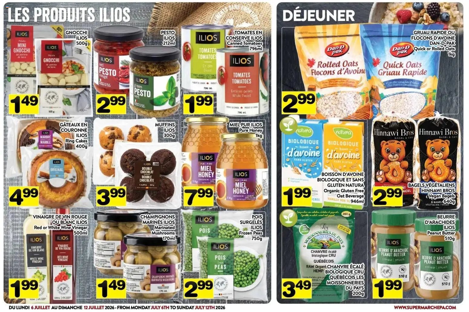 Pa Supermarché weekly flyer / circulaire