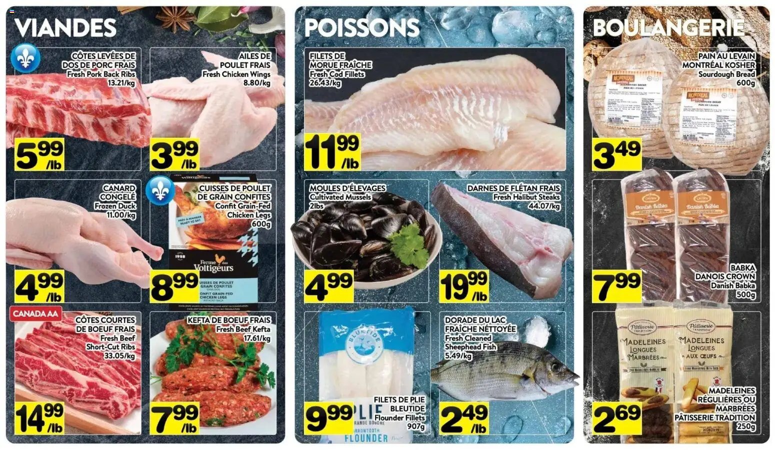 Pa Supermarché weekly flyer / circulaire