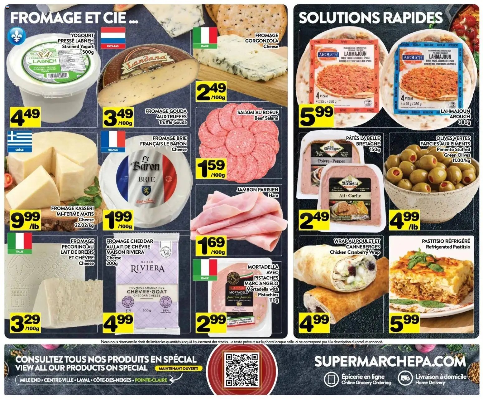 Pa Supermarché weekly flyer / circulaire