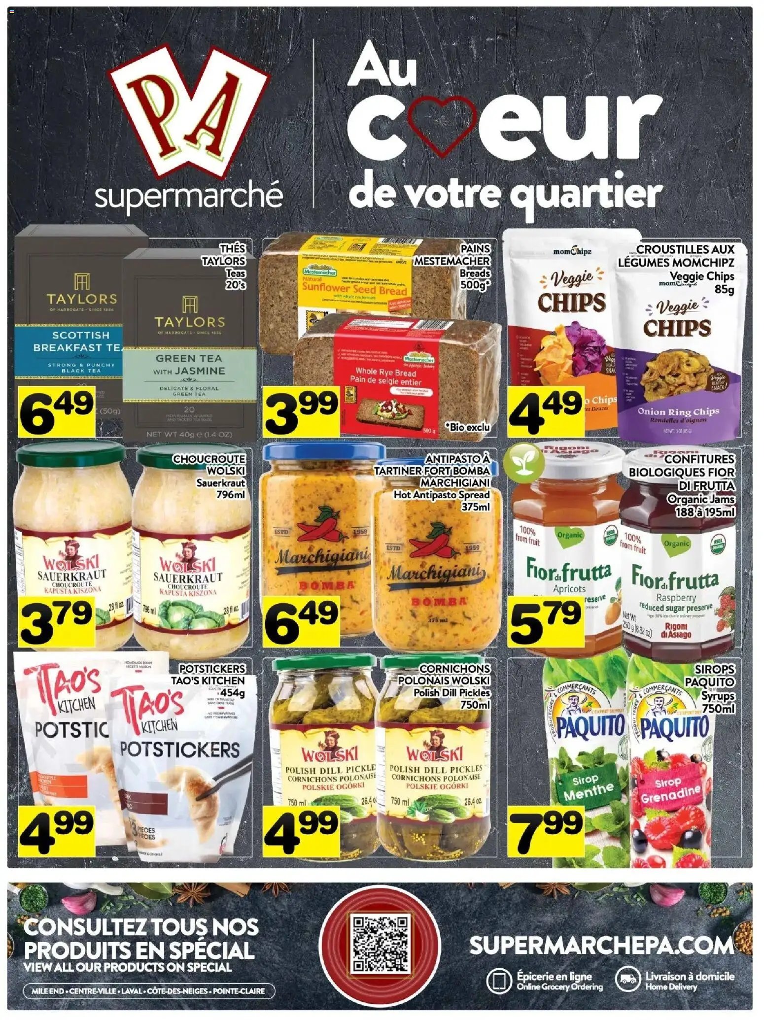 Pa Supermarché weekly flyer / circulaire