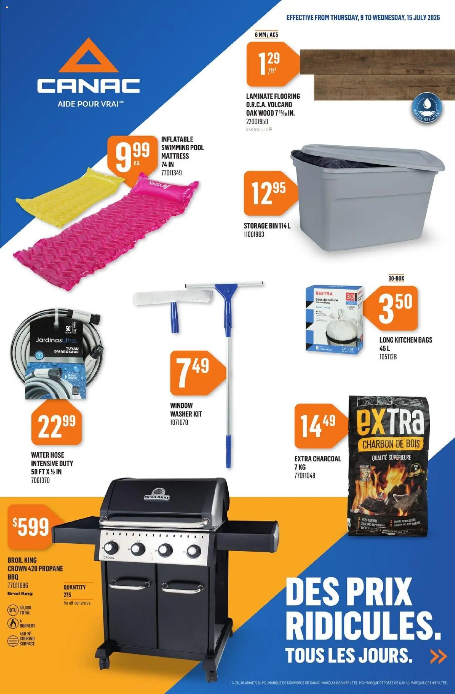 Canac weekly flyer