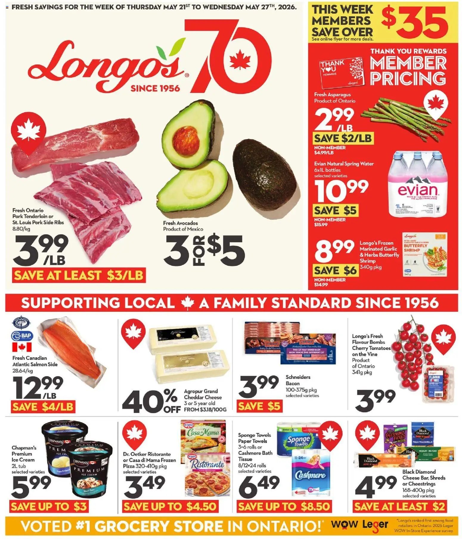 Longo's weekly flyer / circulaire (2026-05-21 - 2026-05-27) | 1