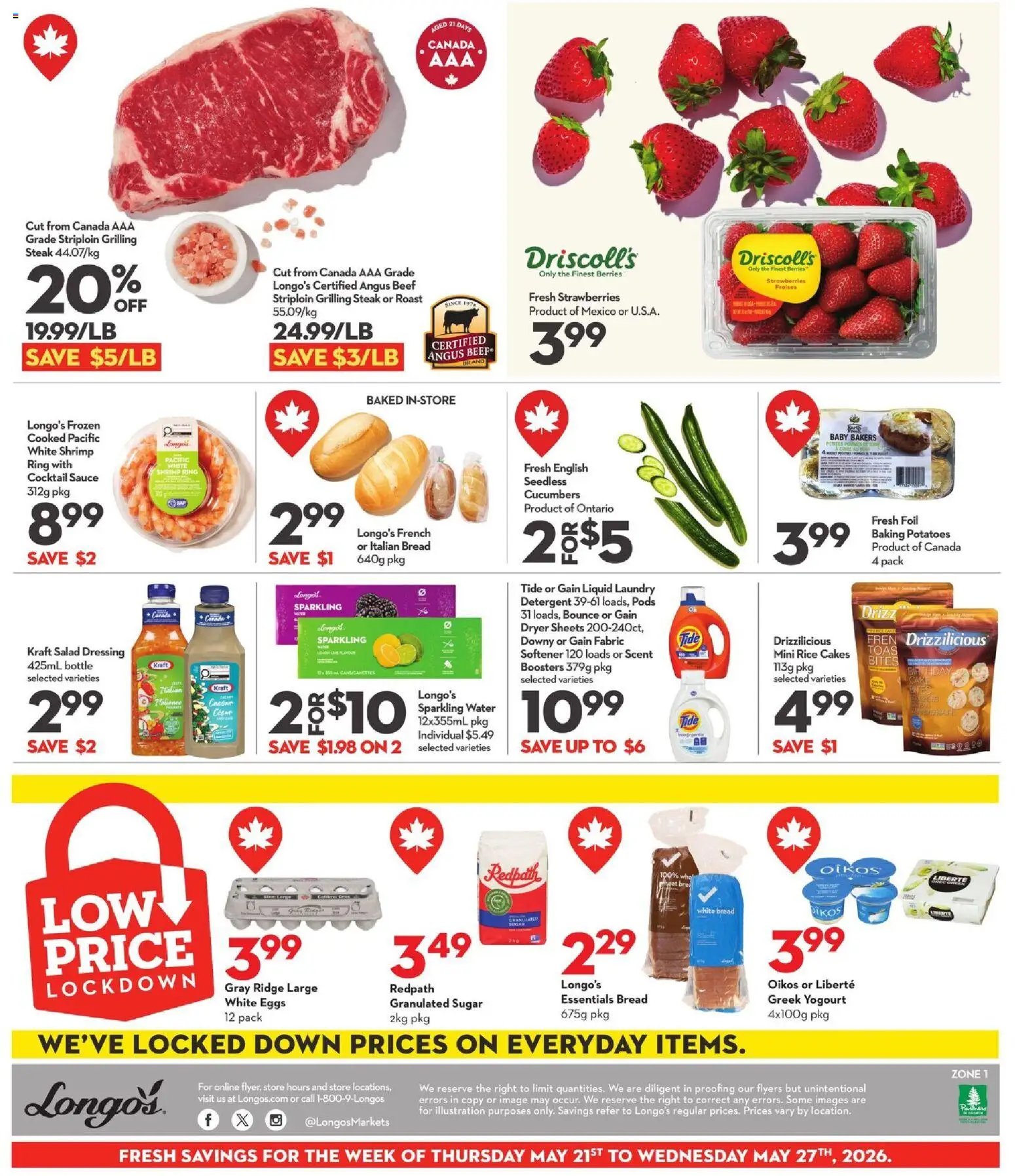Longo's weekly flyer / circulaire (2026-05-21 - 2026-05-27) | 3