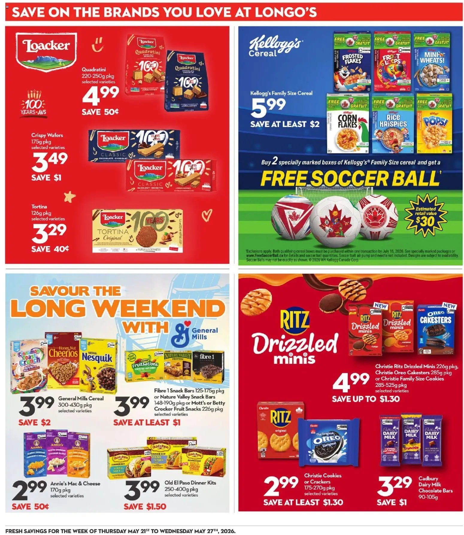Longo's weekly flyer / circulaire (2026-05-21 - 2026-05-27) | 21