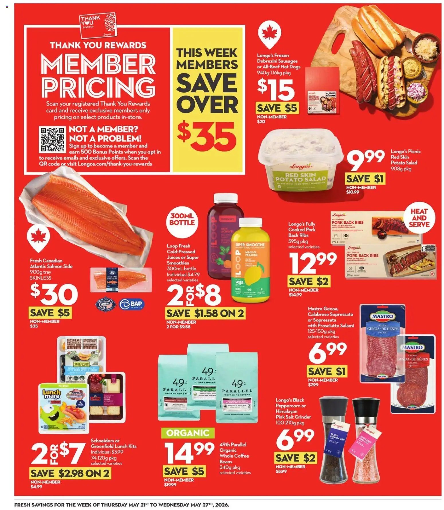 Longo's weekly flyer / circulaire (2026-05-21 - 2026-05-27) | 4