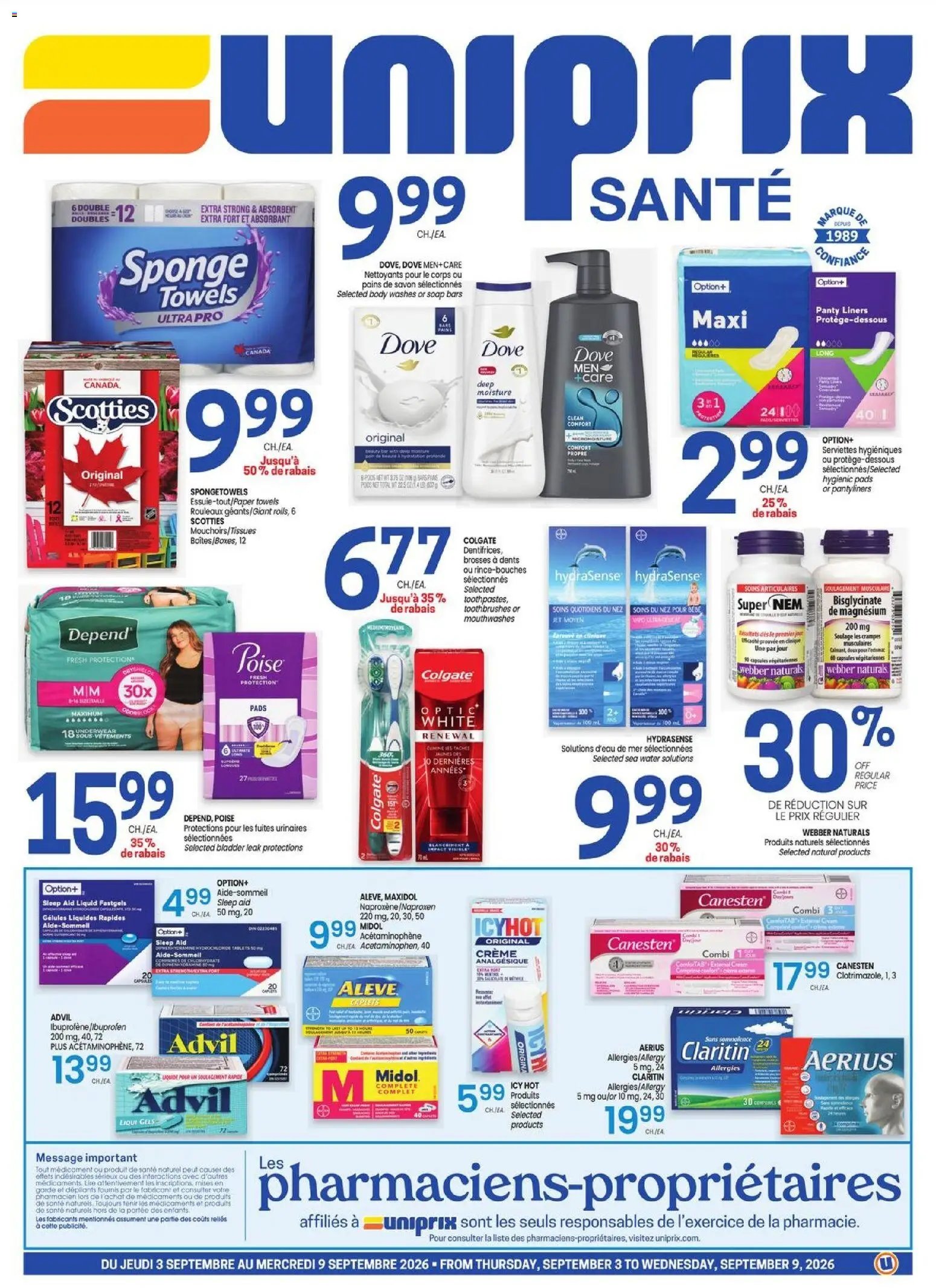 Uniprix - Uniprix Sante