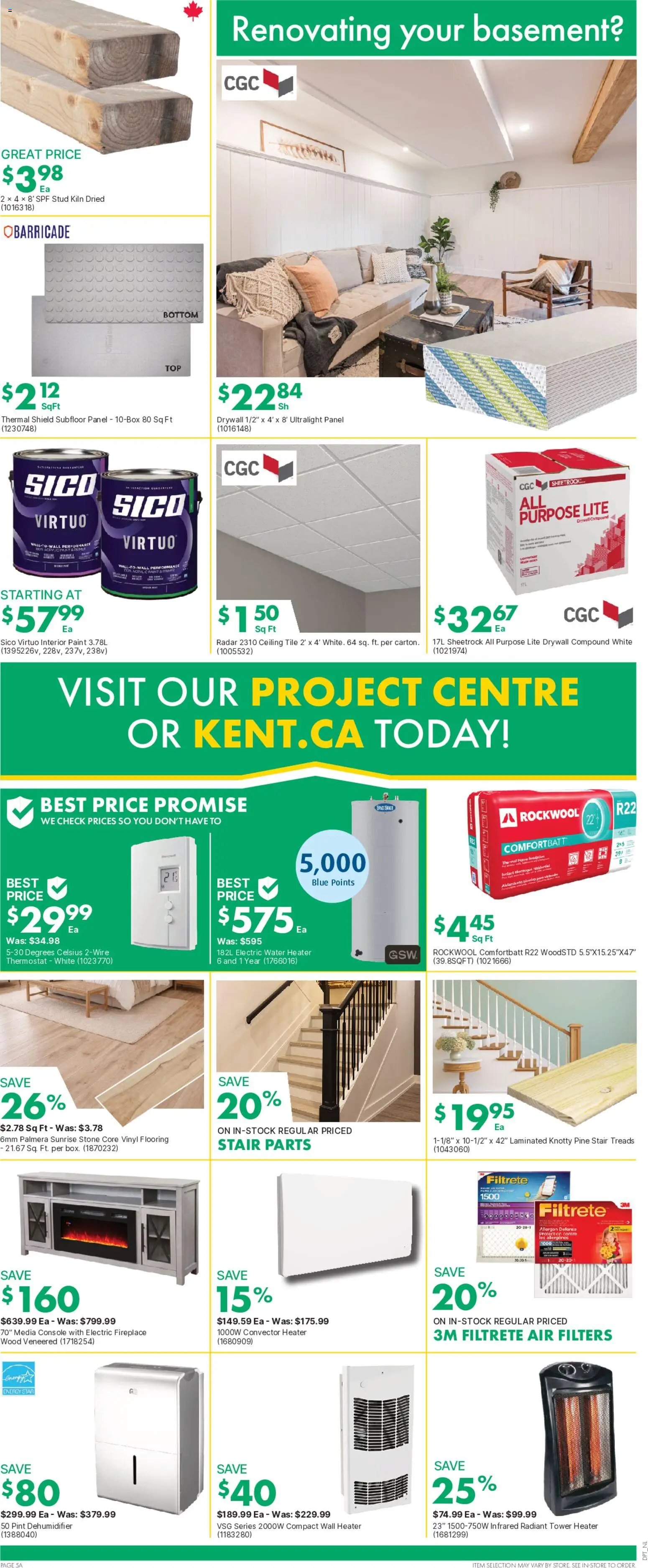 Kent weekly flyer / circulaire
