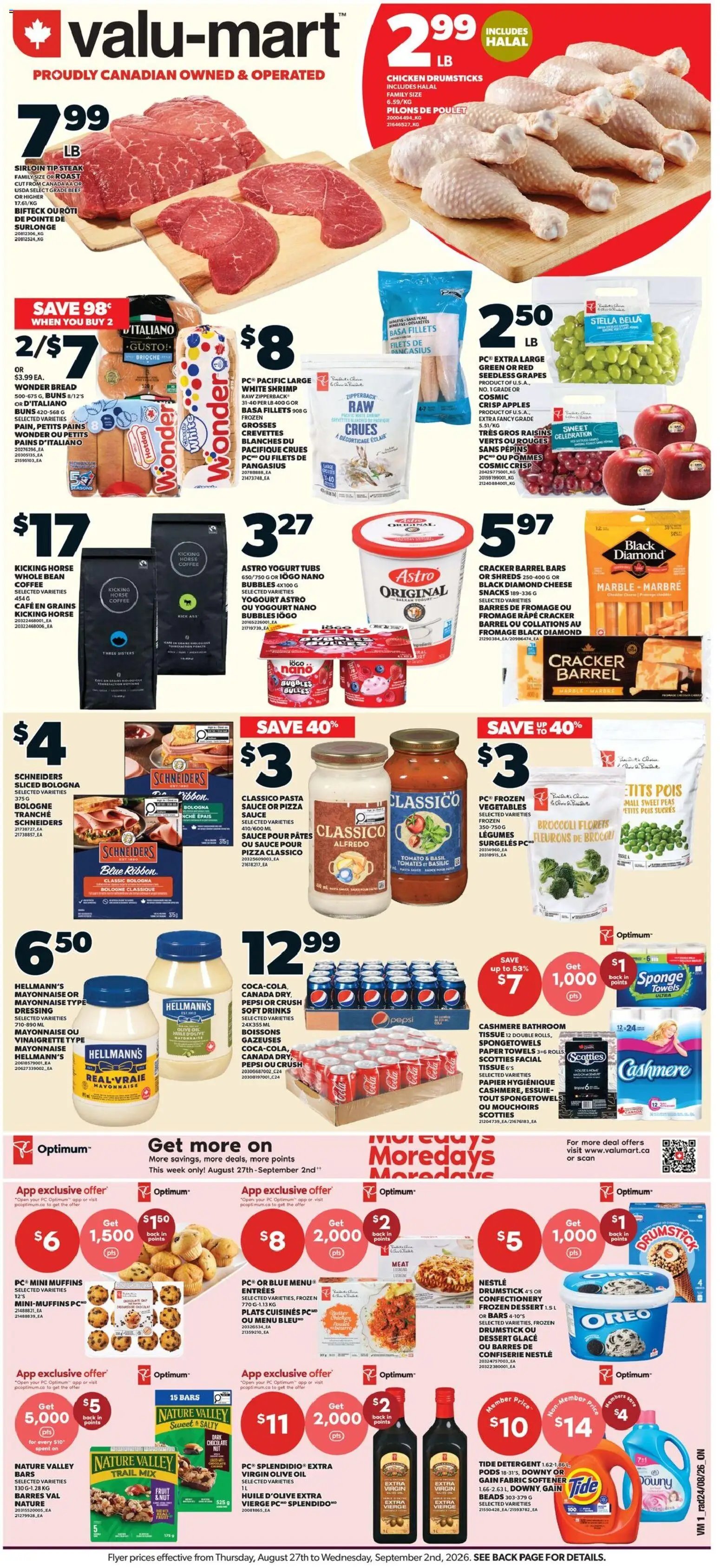 Valu Mart weekly flyer