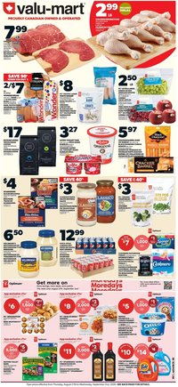 Valu Mart weekly flyer