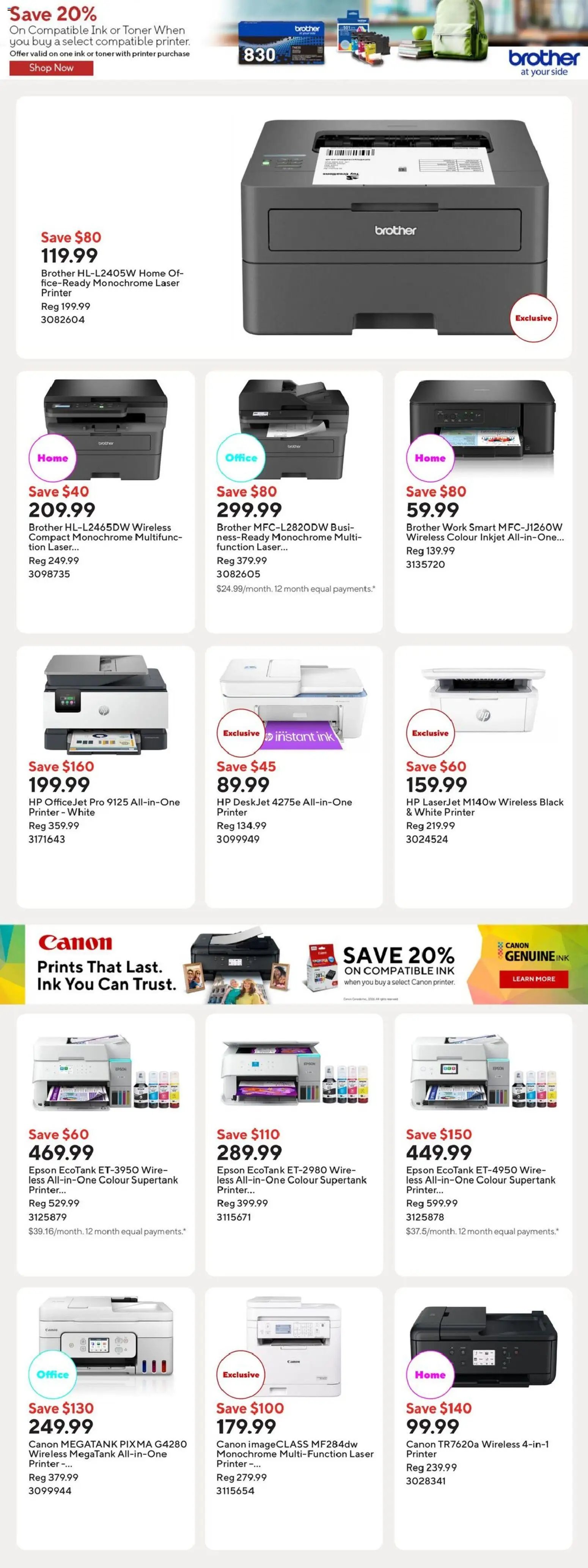 Staples weekly flyer / circulaire