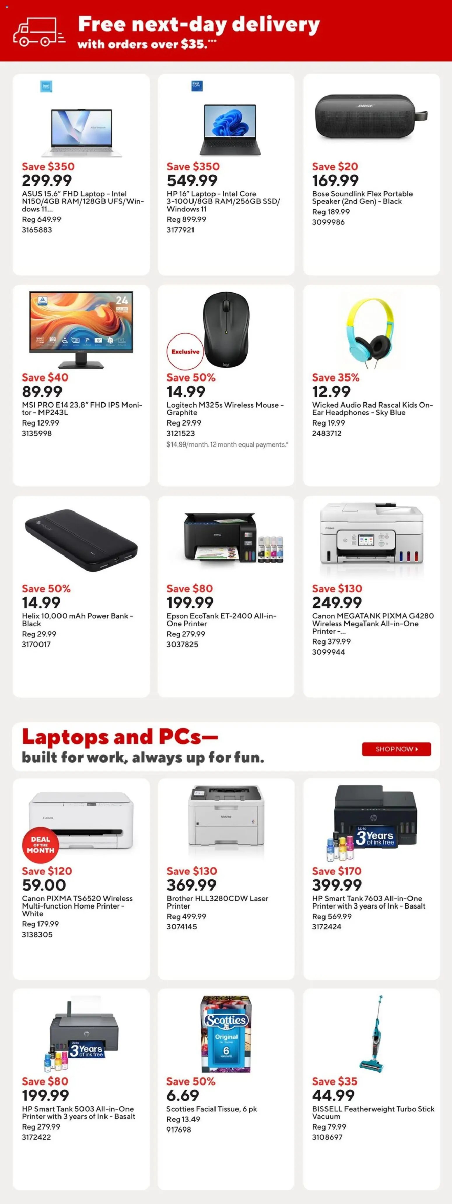 Staples weekly flyer / circulaire