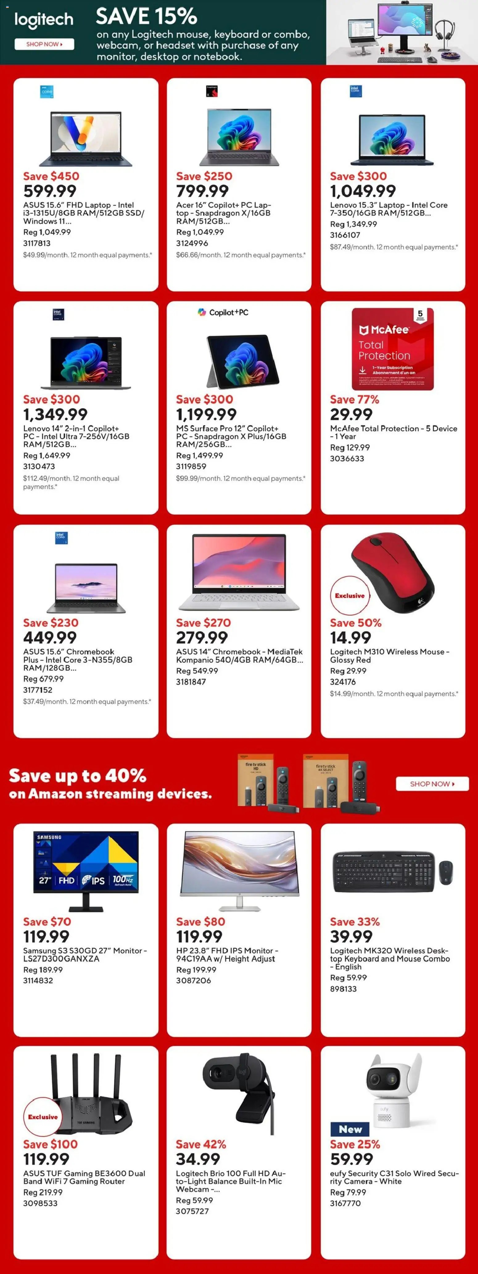Staples weekly flyer / circulaire