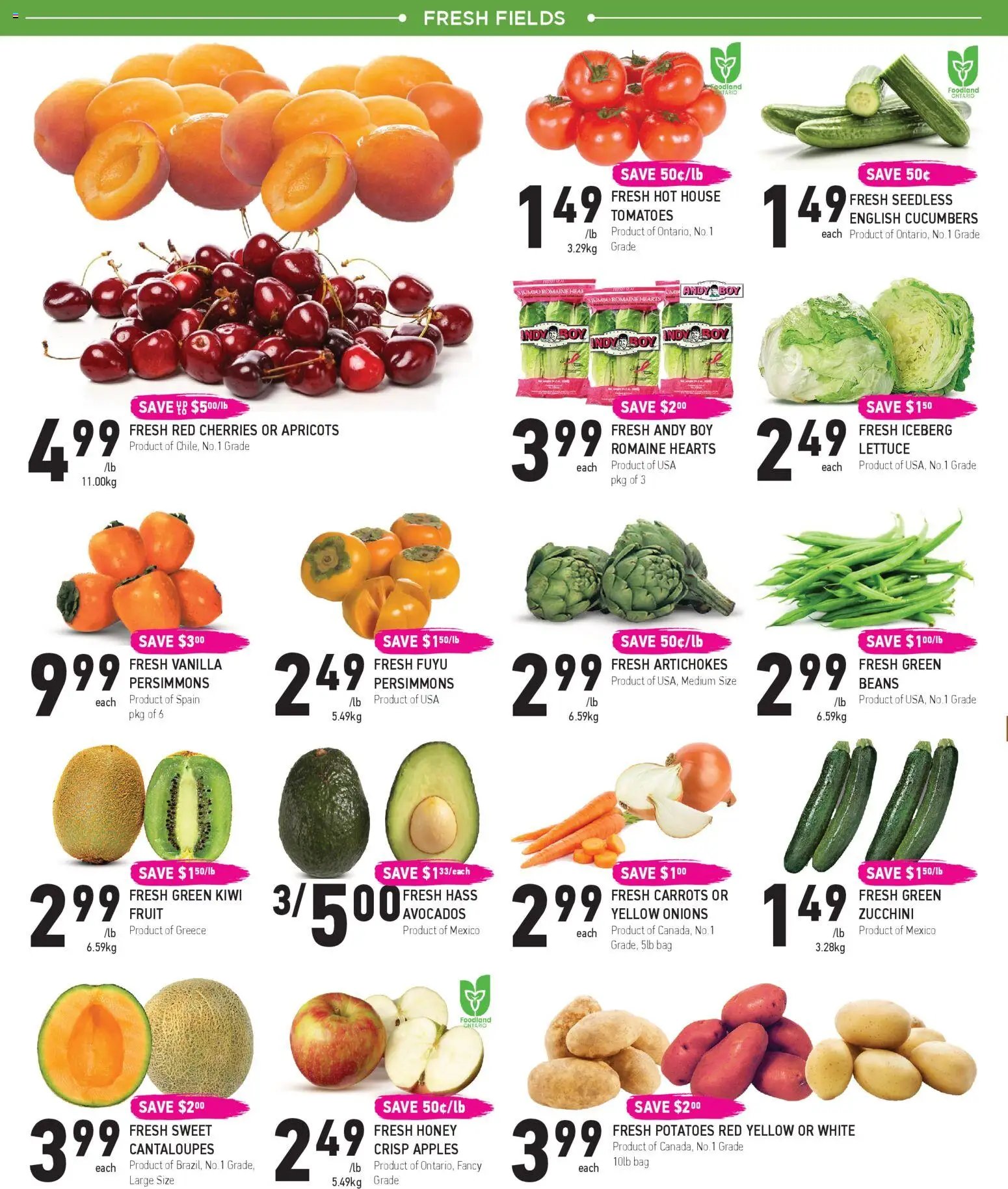 Coppas Fresh Market weekly flyer / circulaire