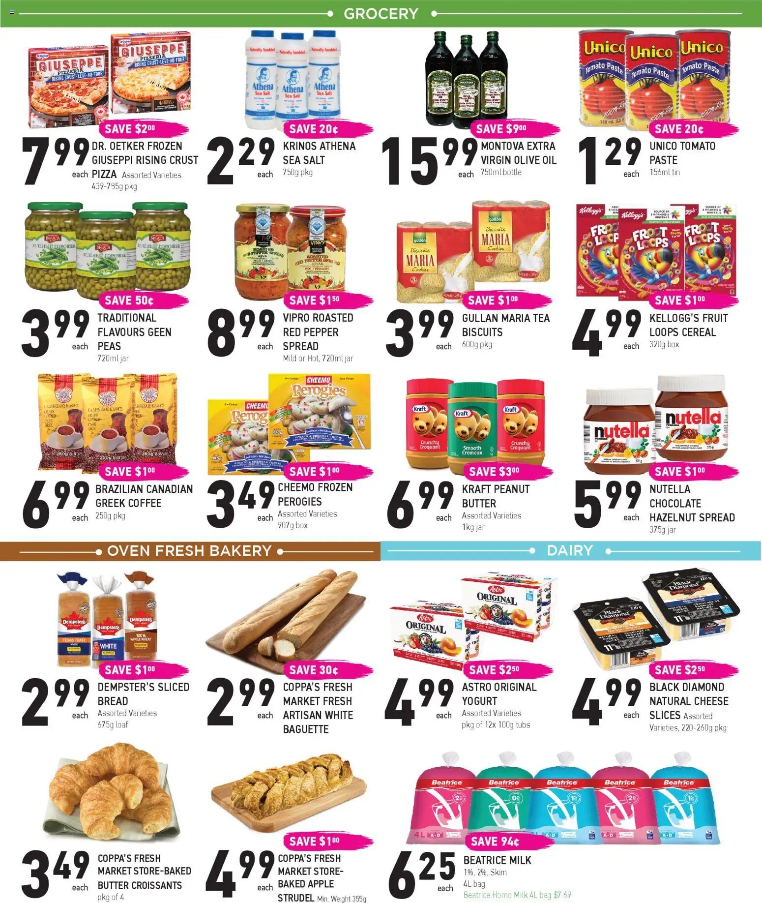 Coppas Fresh Market weekly flyer / circulaire