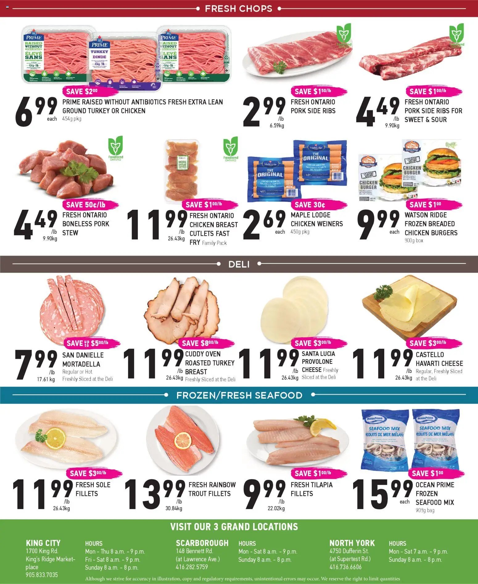Coppas Fresh Market weekly flyer / circulaire