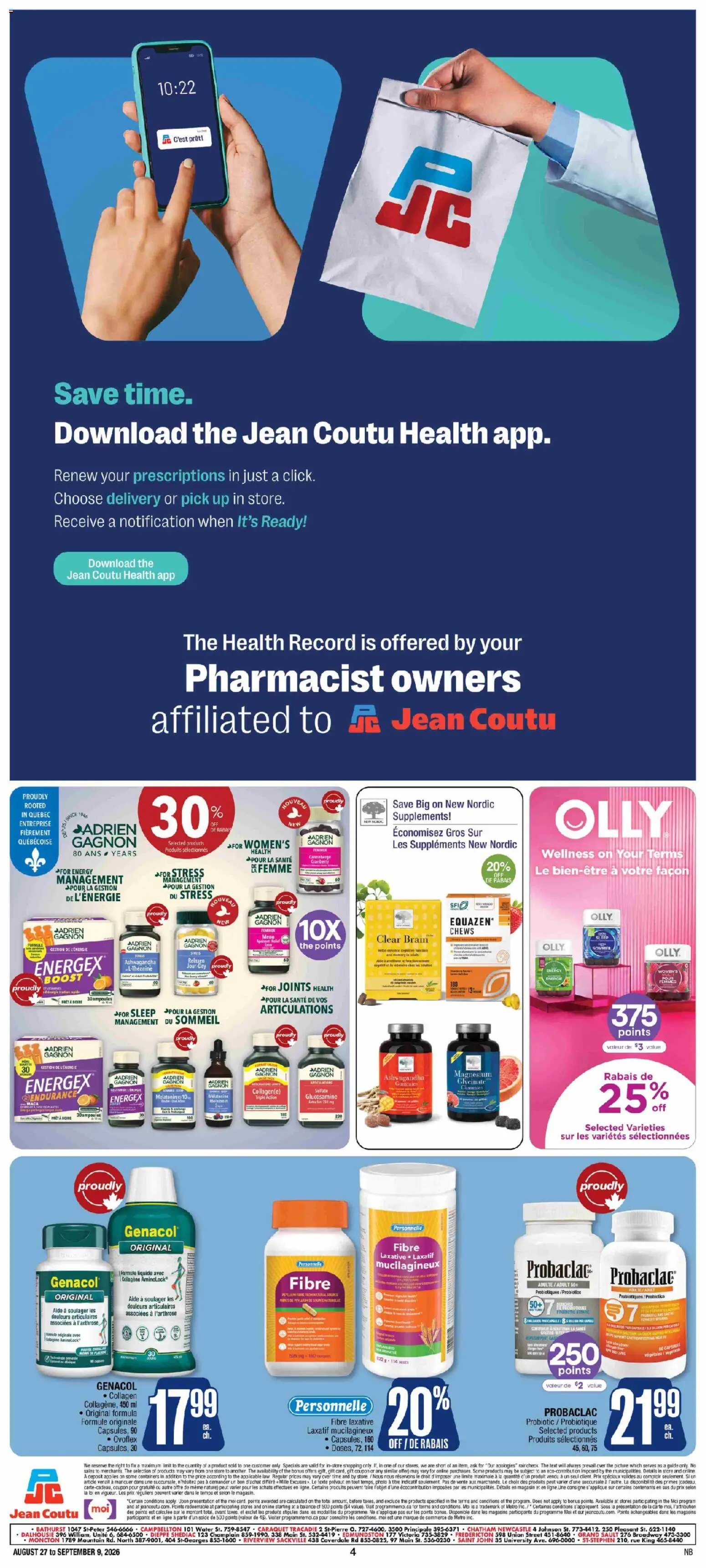 Jean Coutu - Encart Pharma