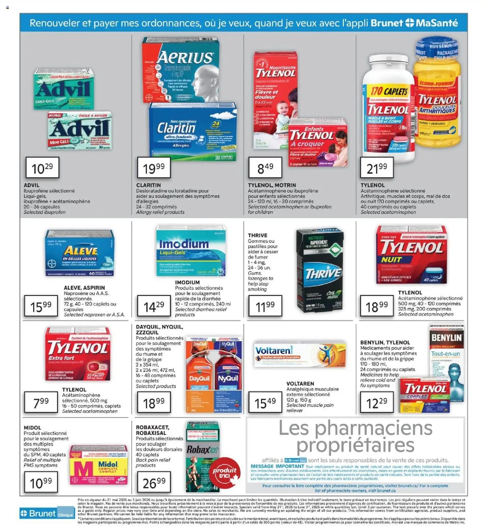 Brunet flyer - Clinique (2026-05-21 - 2026-06-03) | 4