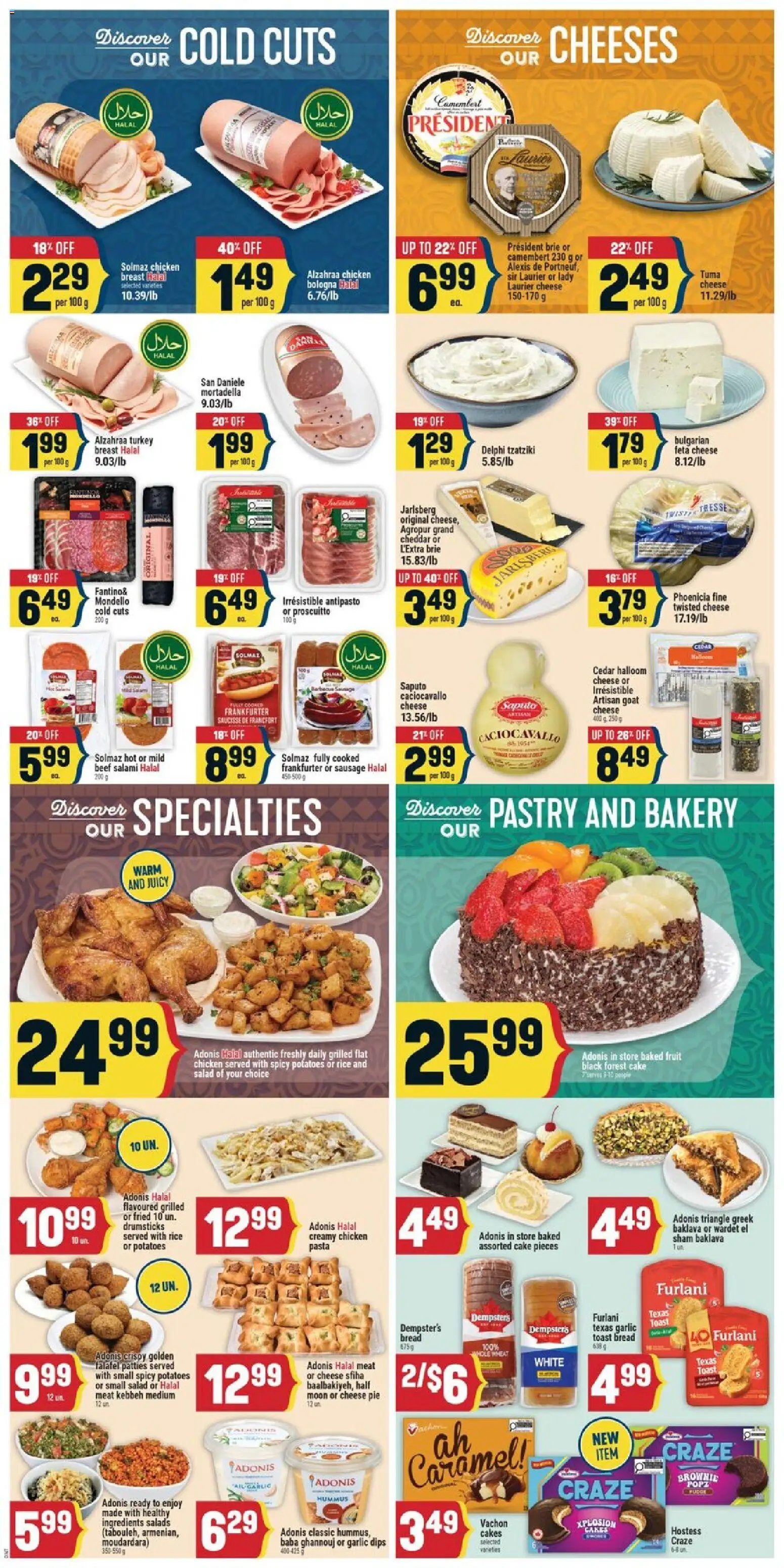 Adonis weekly flyer