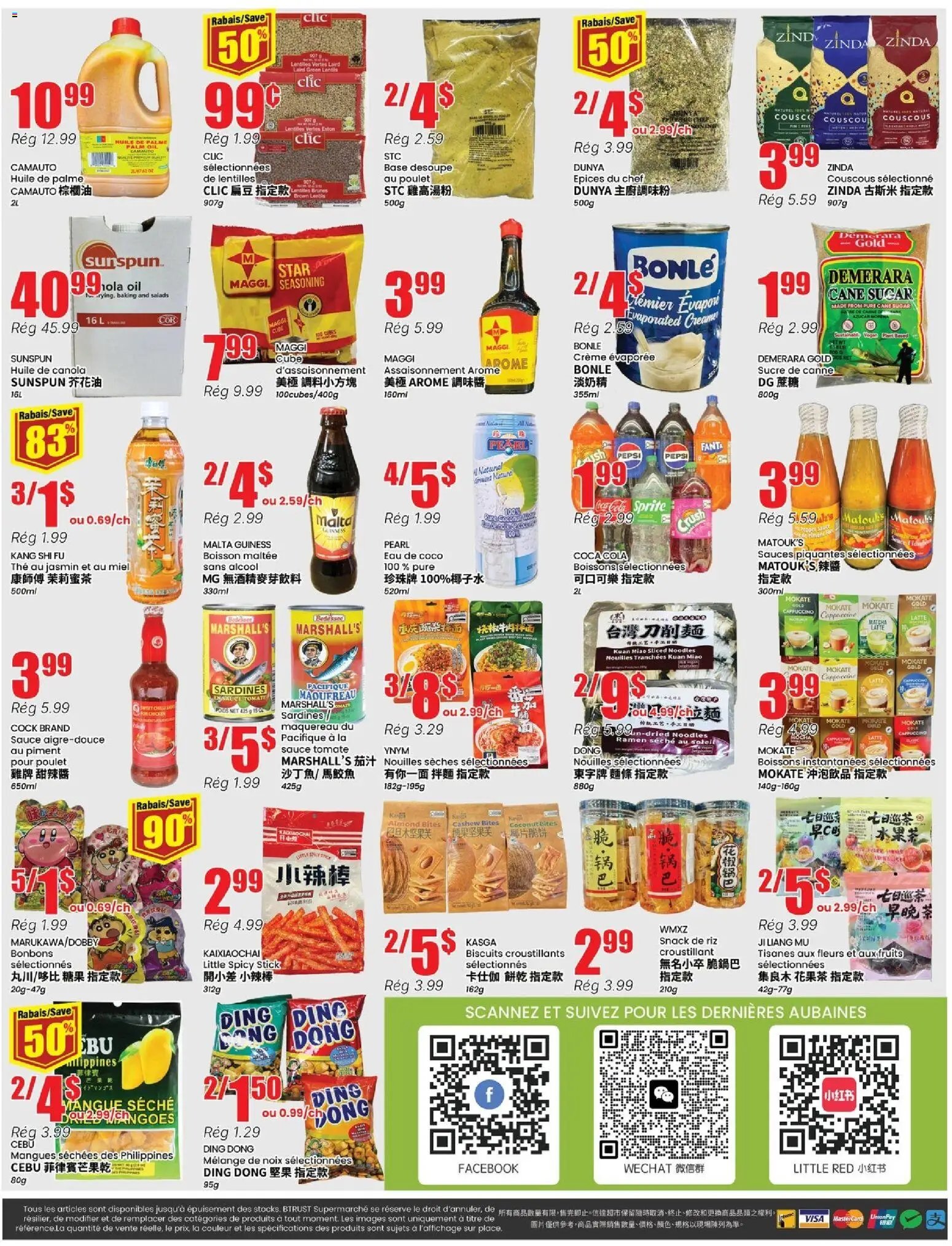 Btrust Supermarket weekly flyer / circulaire