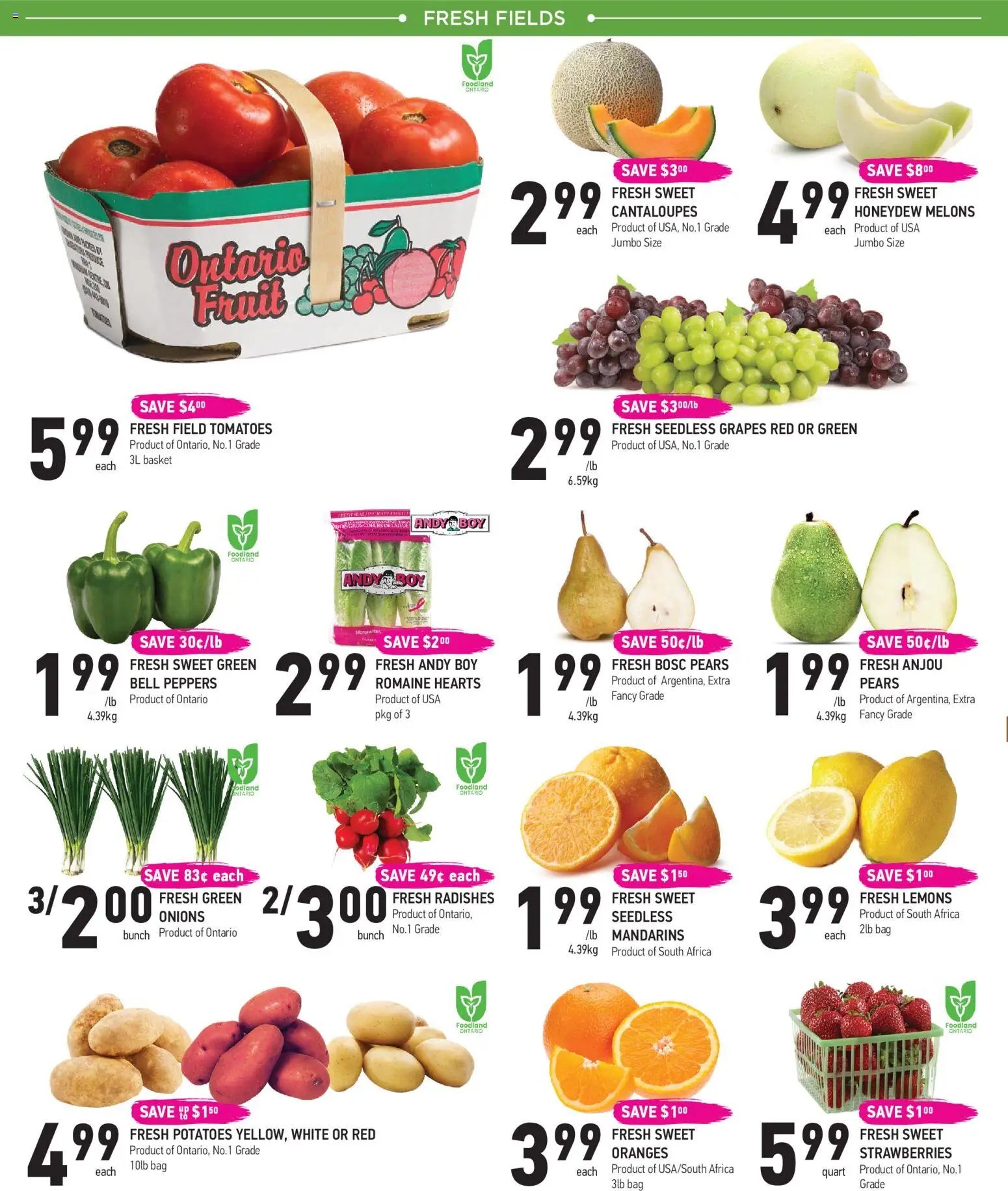Coppas Fresh Market weekly flyer / circulaire