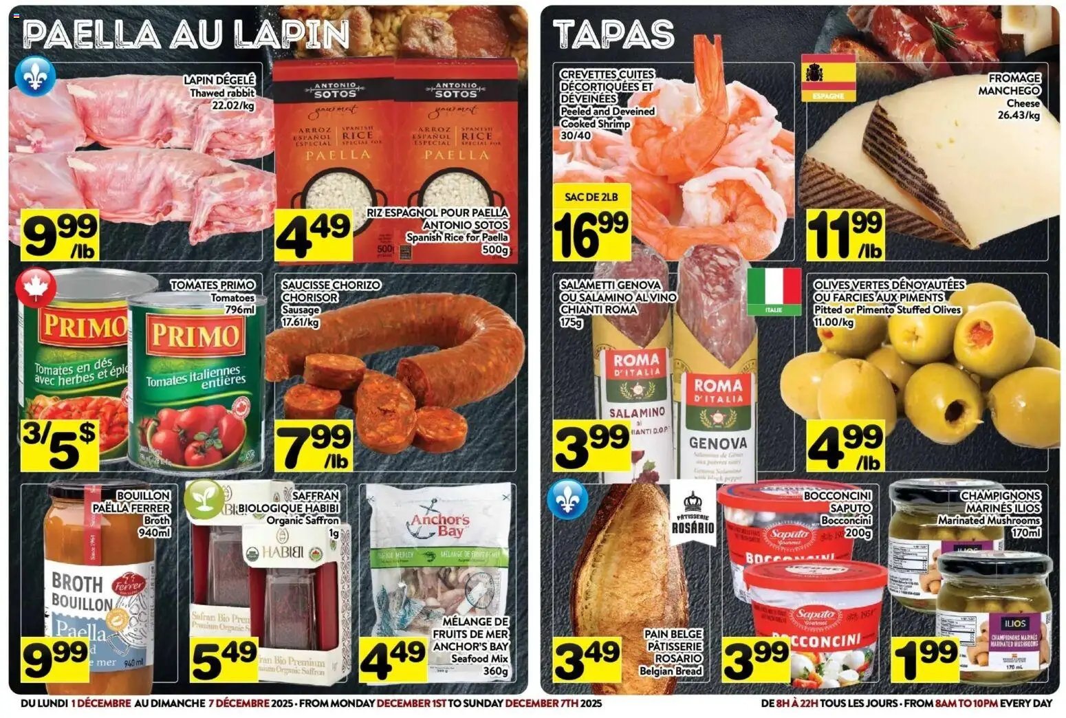Pa Supermarché weekly flyer / circulaire