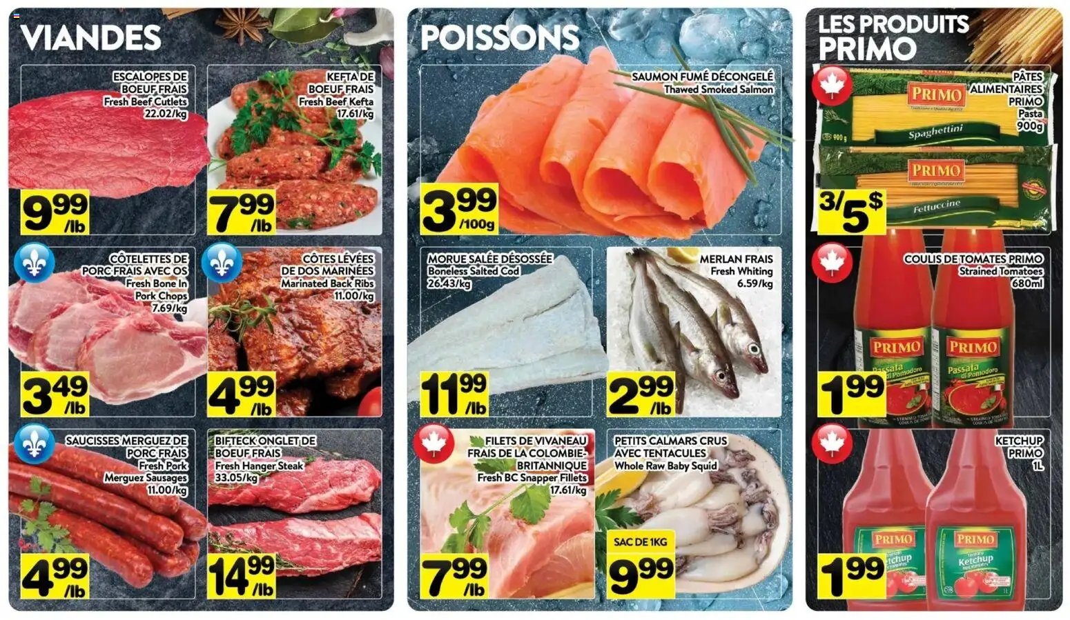 Pa Supermarché weekly flyer / circulaire