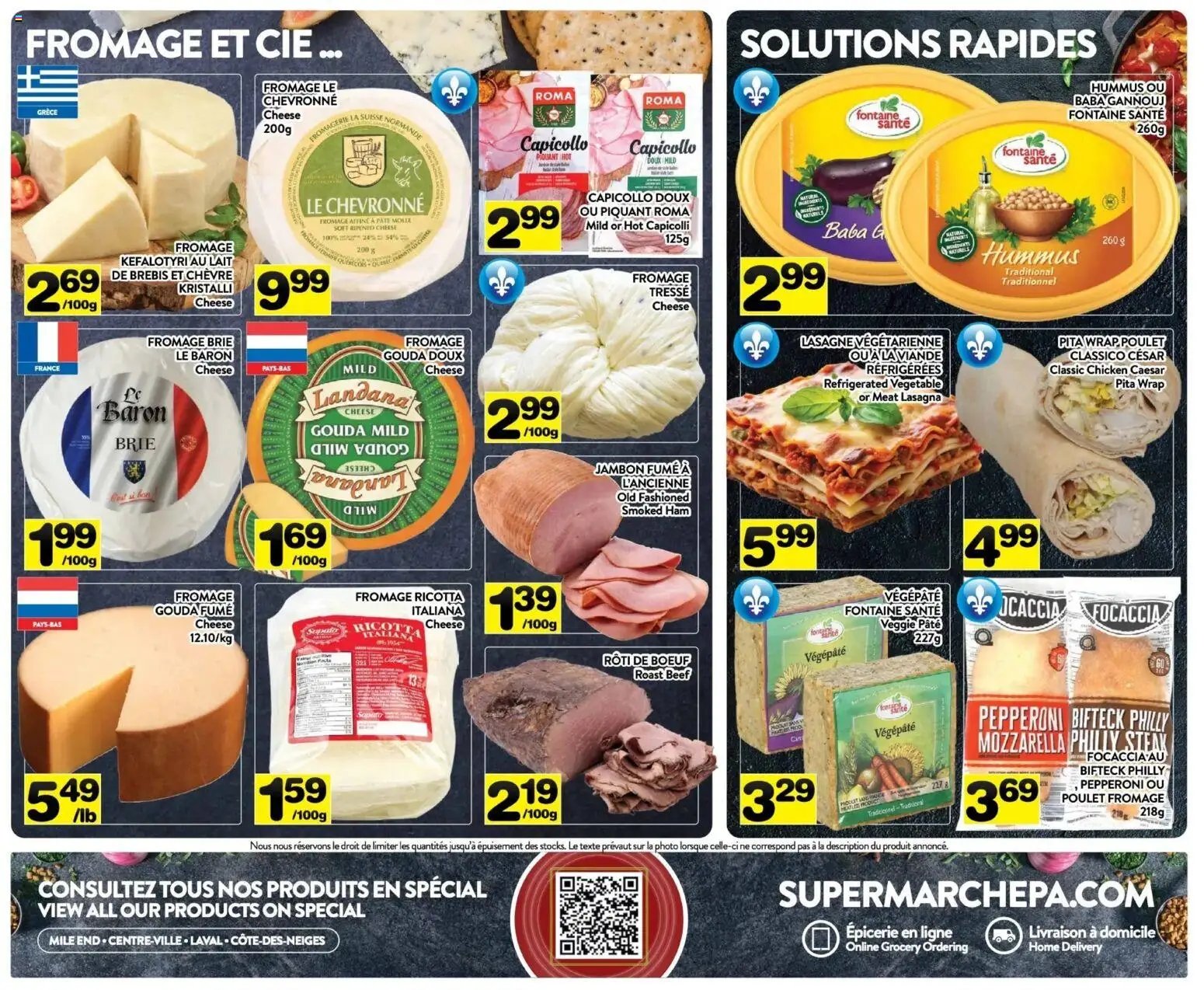 Pa Supermarché weekly flyer / circulaire