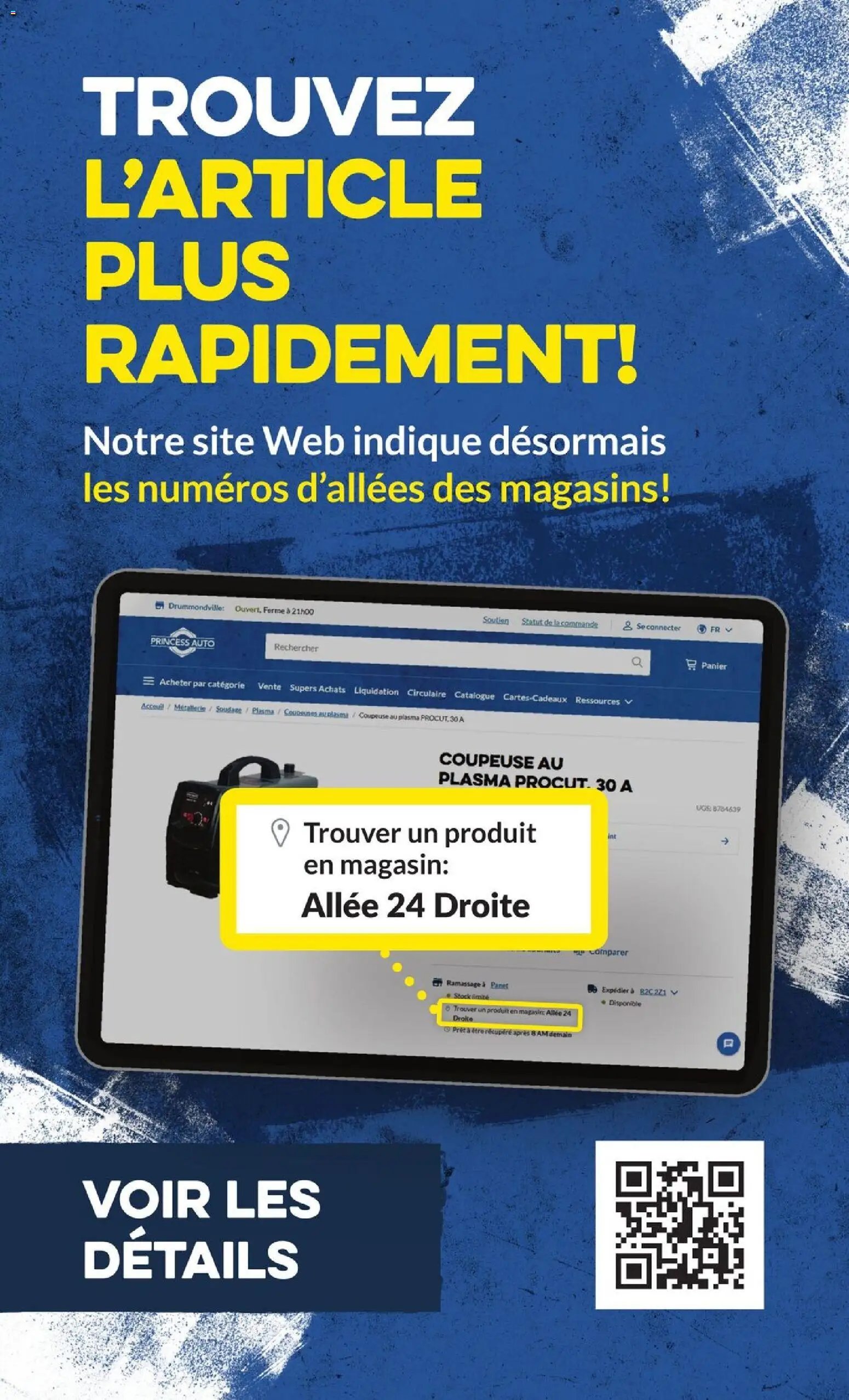 Princess Auto circulaire - 2 Semaines de Soldes !