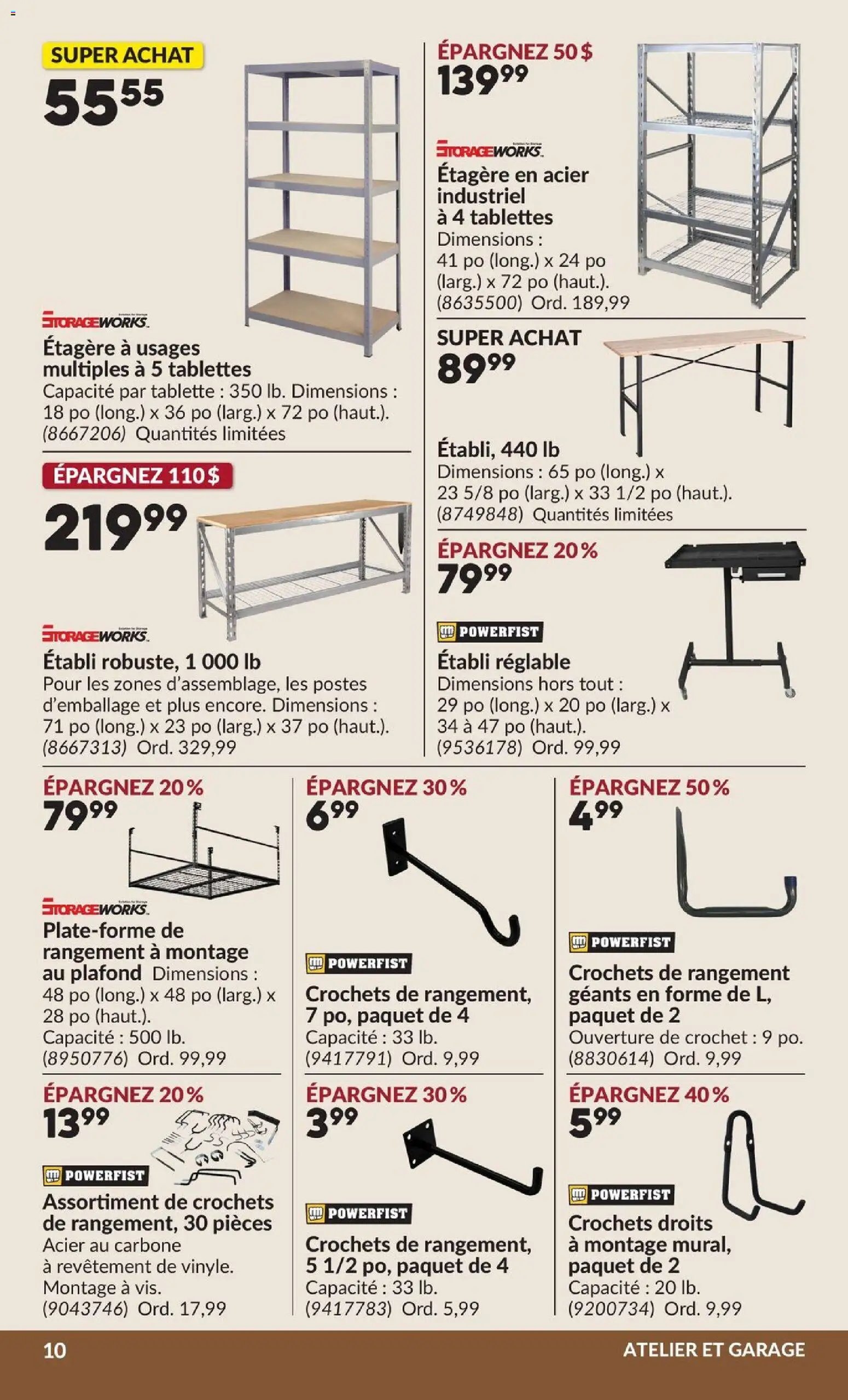 Princess Auto circulaire - 2 Semaines de Soldes !