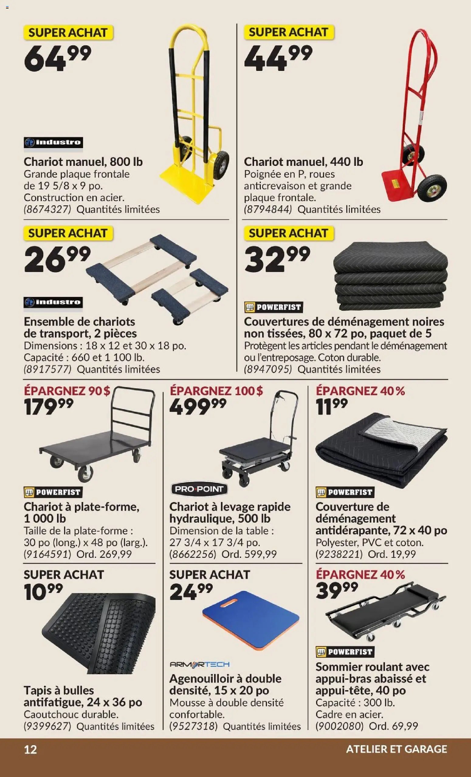 Princess Auto circulaire - 2 Semaines de Soldes !