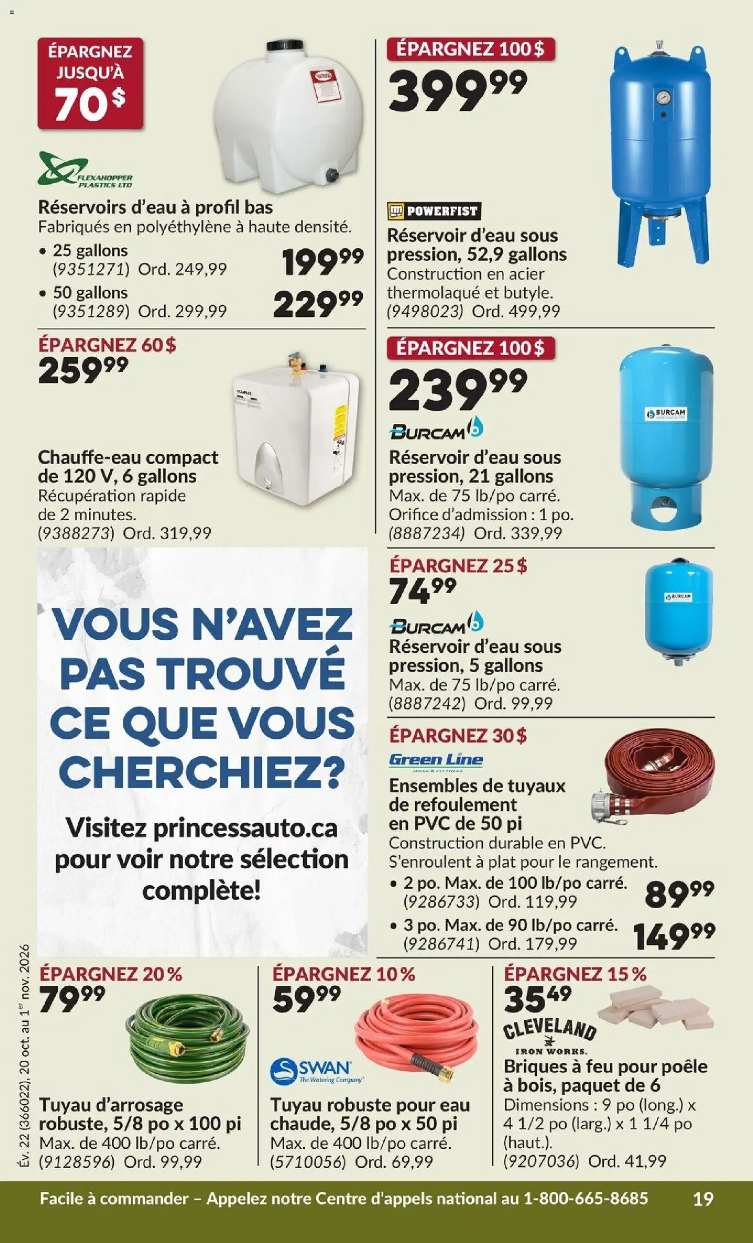 Princess Auto circulaire - 2 Semaines de Soldes !