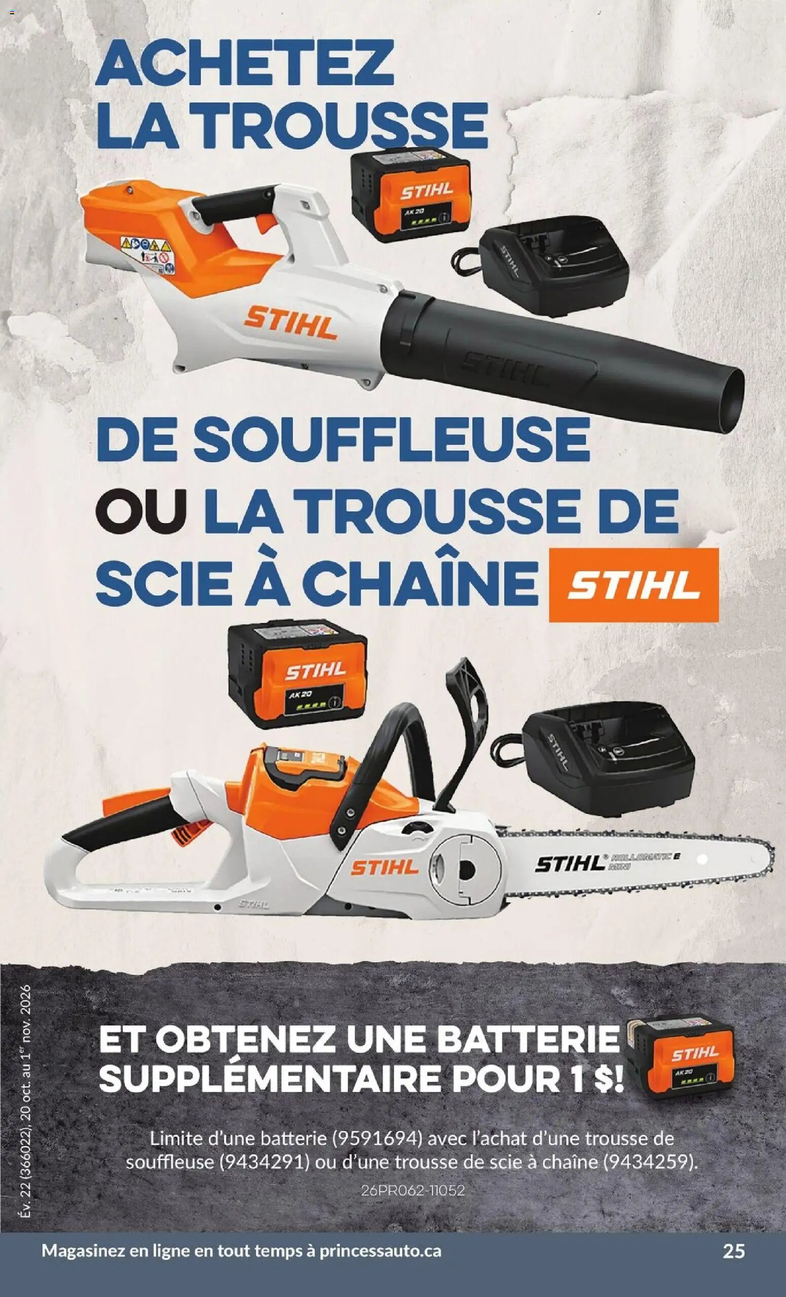 Princess Auto circulaire - 2 Semaines de Soldes !