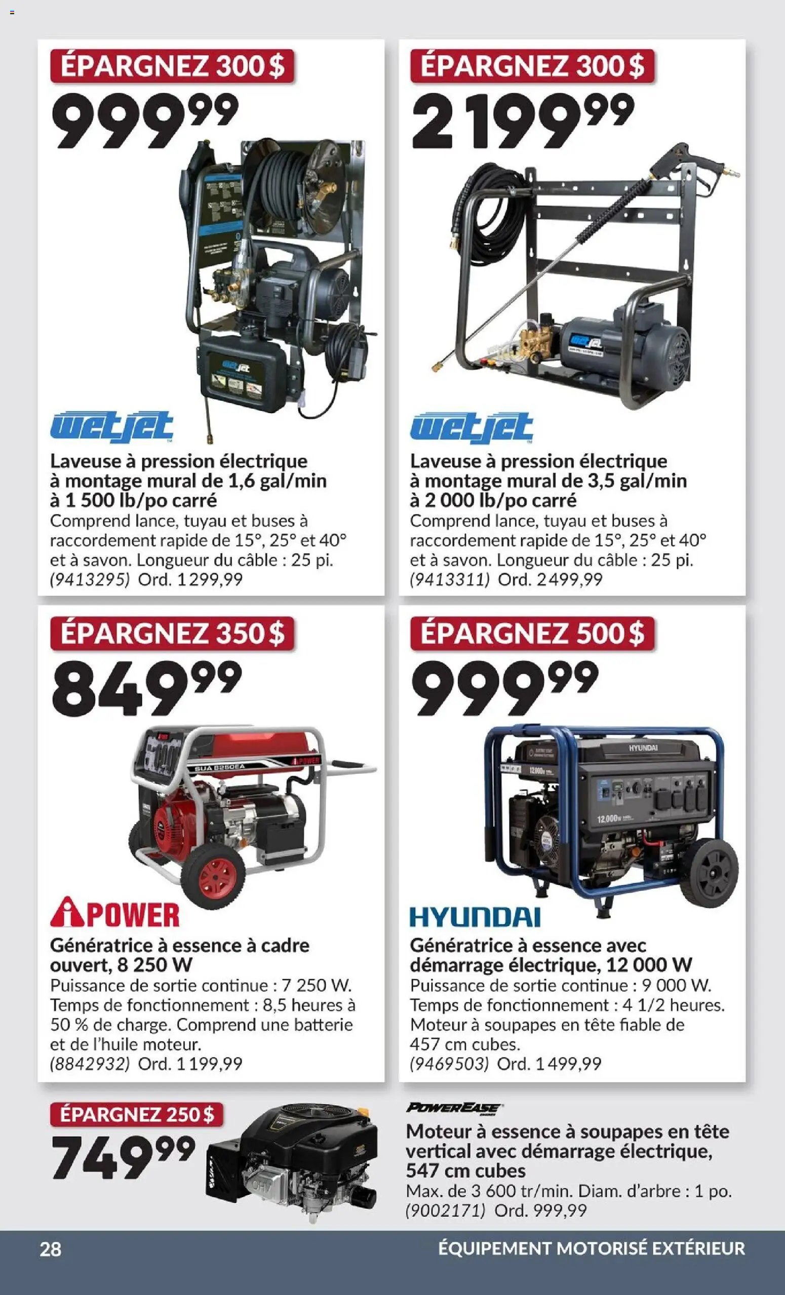 Princess Auto circulaire - 2 Semaines de Soldes !