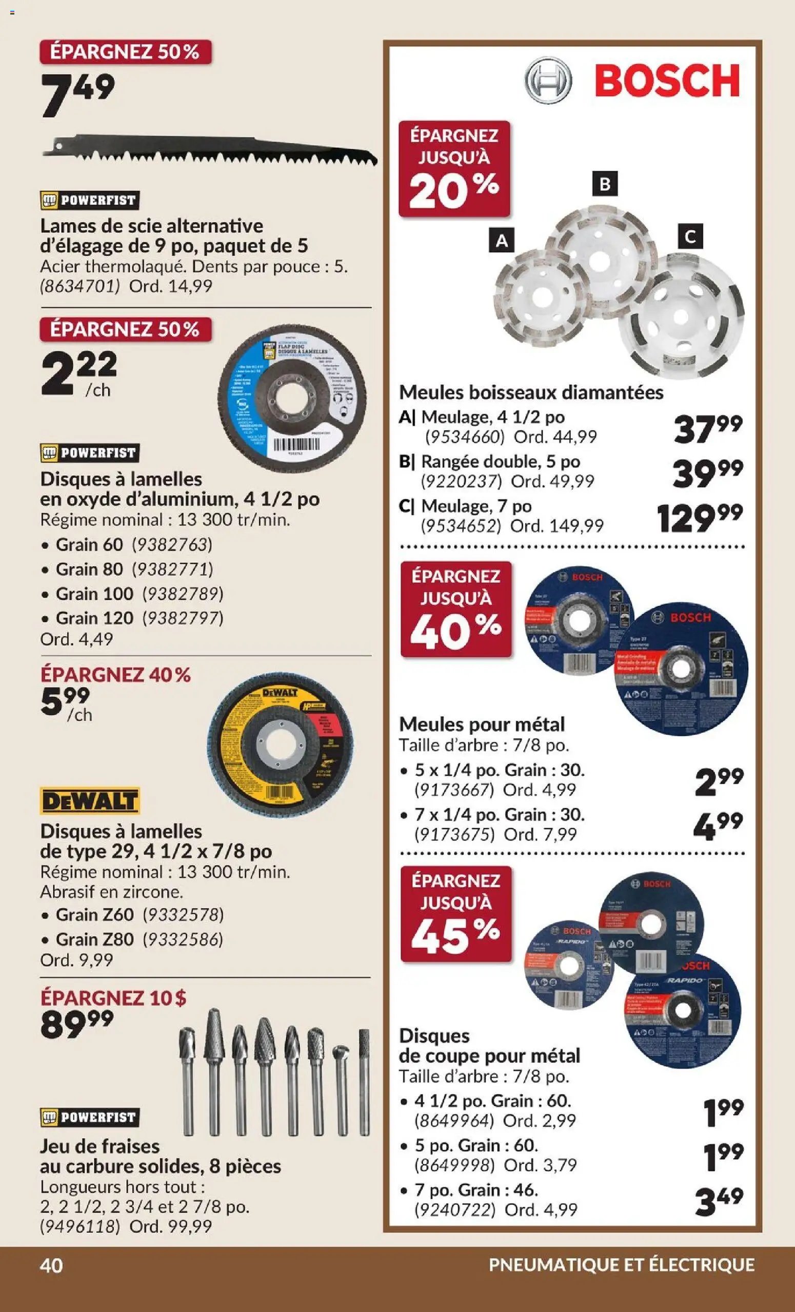 Princess Auto circulaire - 2 Semaines de Soldes !