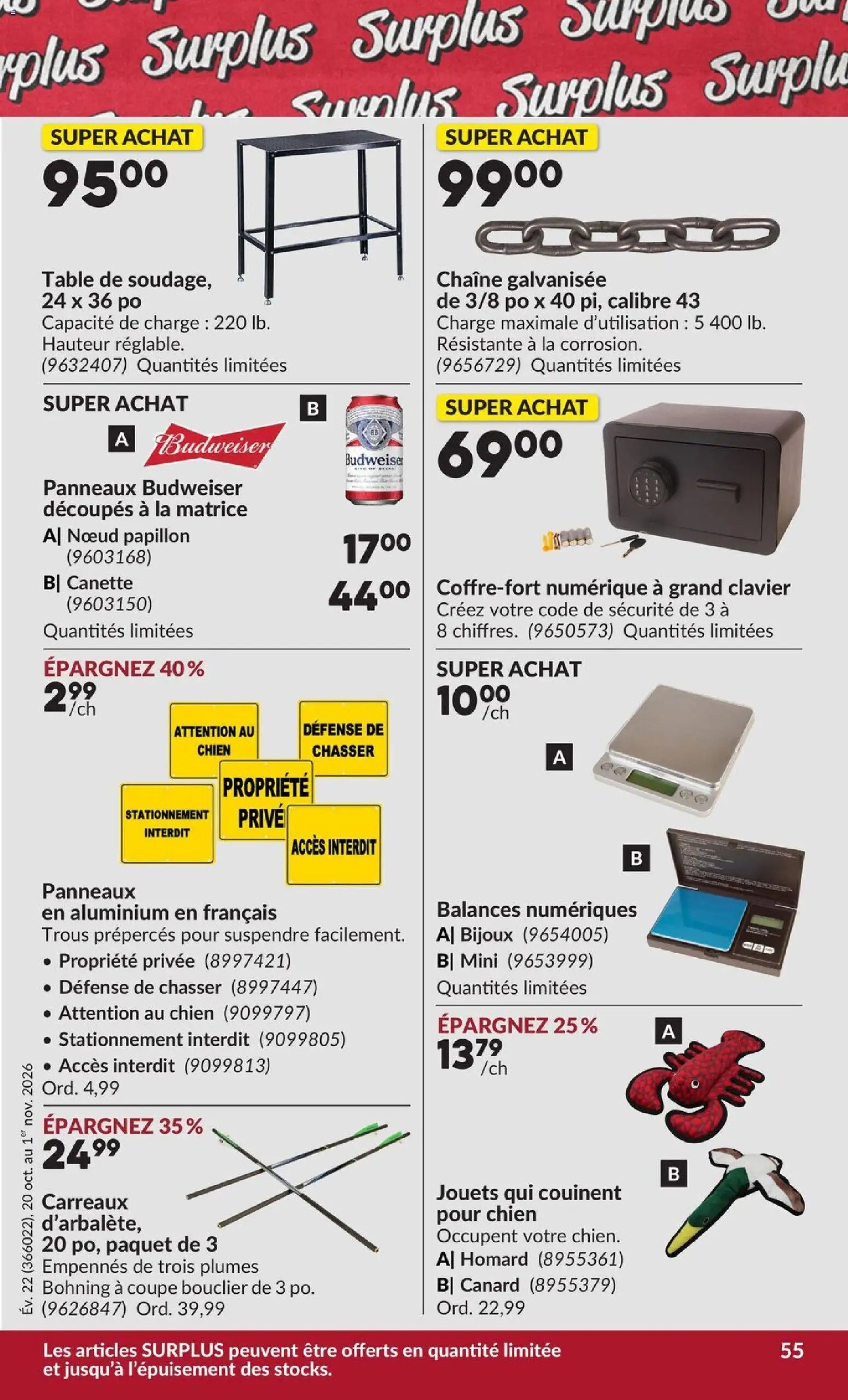 Princess Auto circulaire - 2 Semaines de Soldes !