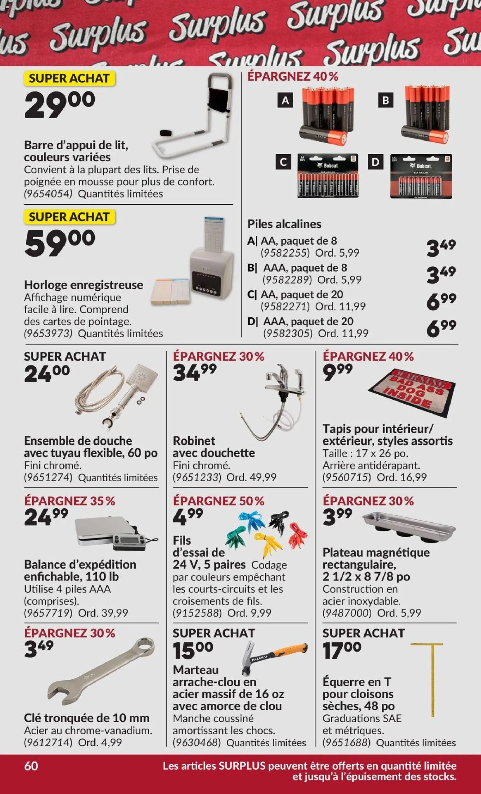 Princess Auto circulaire - 2 Semaines de Soldes !