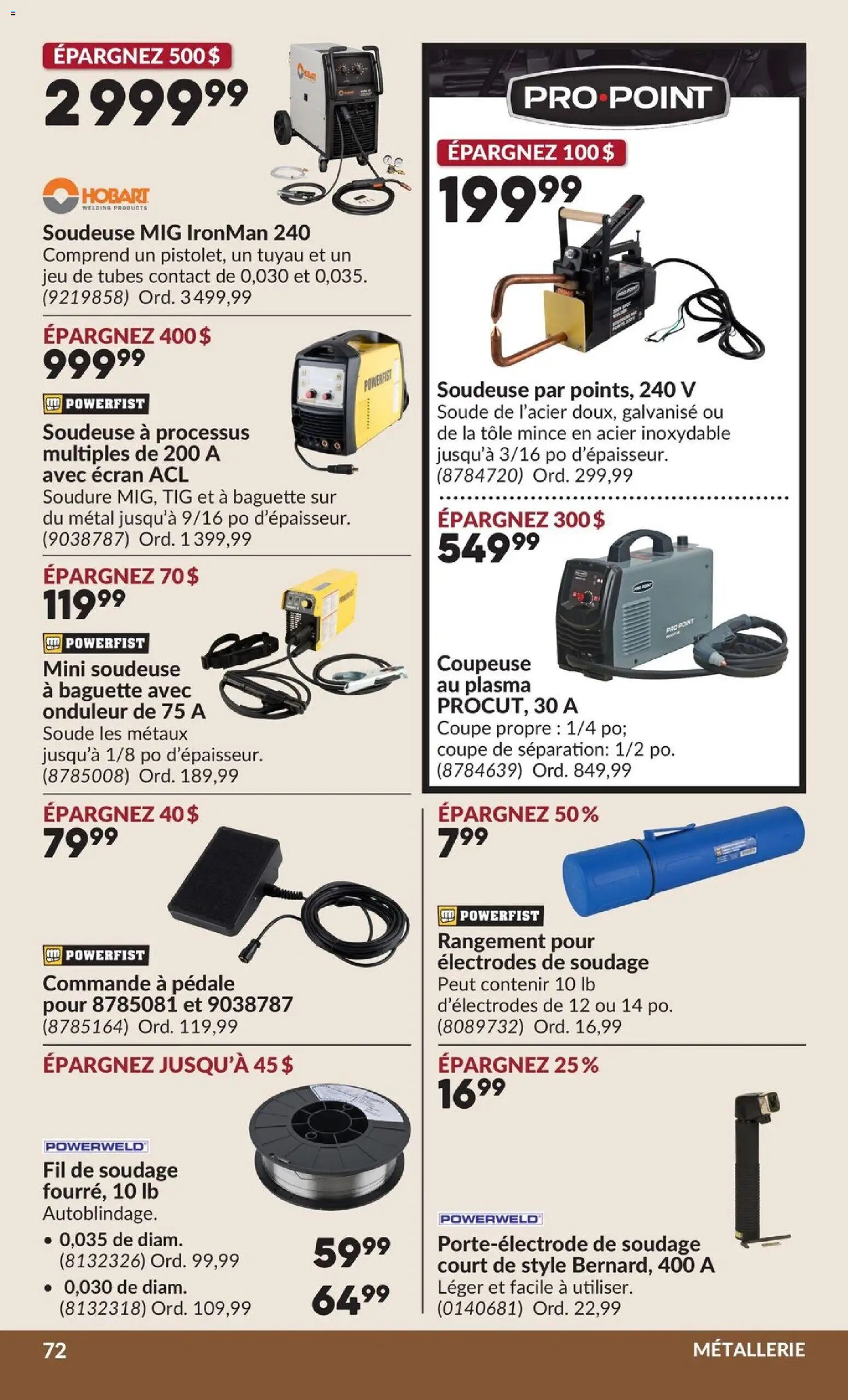 Princess Auto circulaire - 2 Semaines de Soldes !