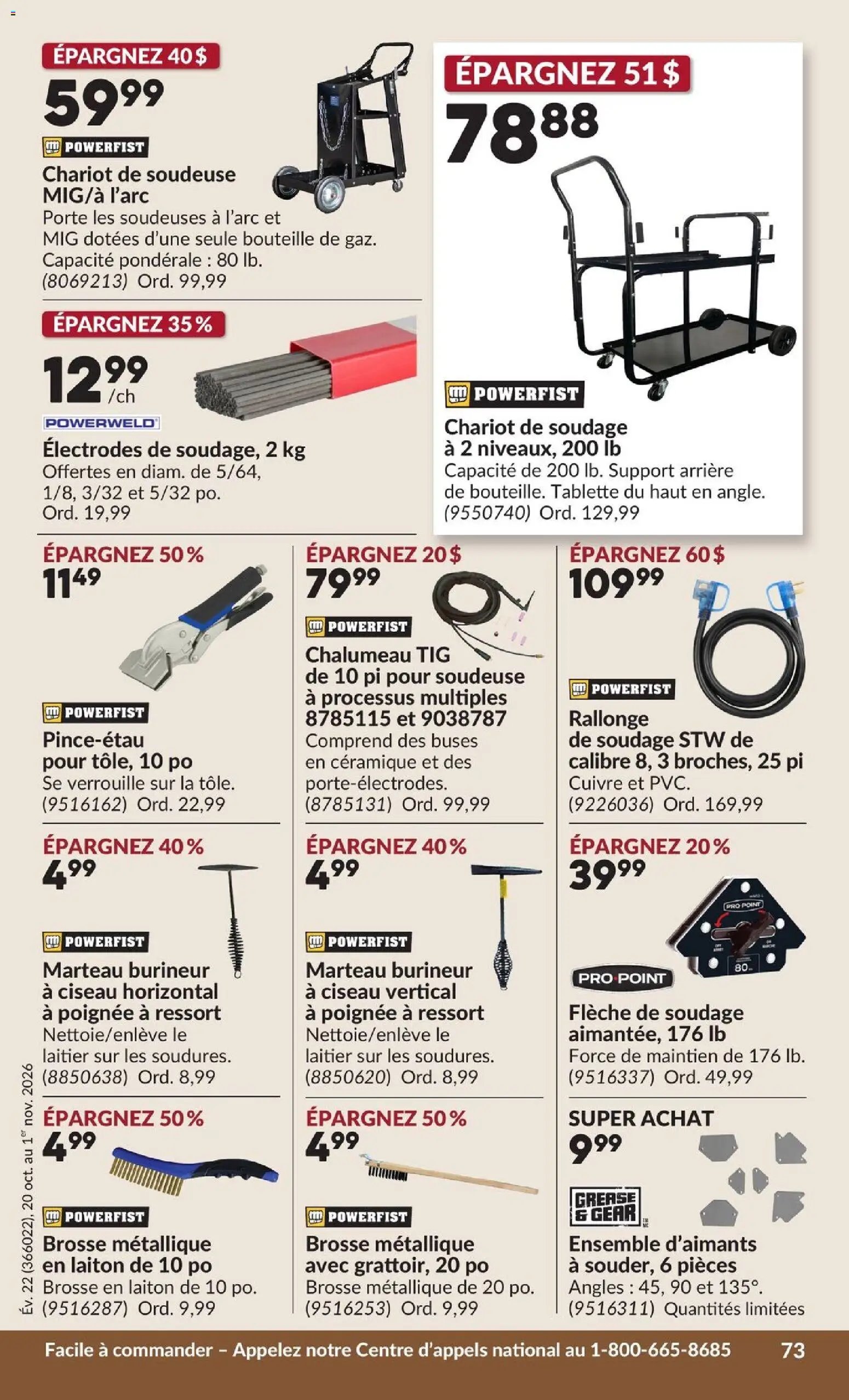 Princess Auto circulaire - 2 Semaines de Soldes !