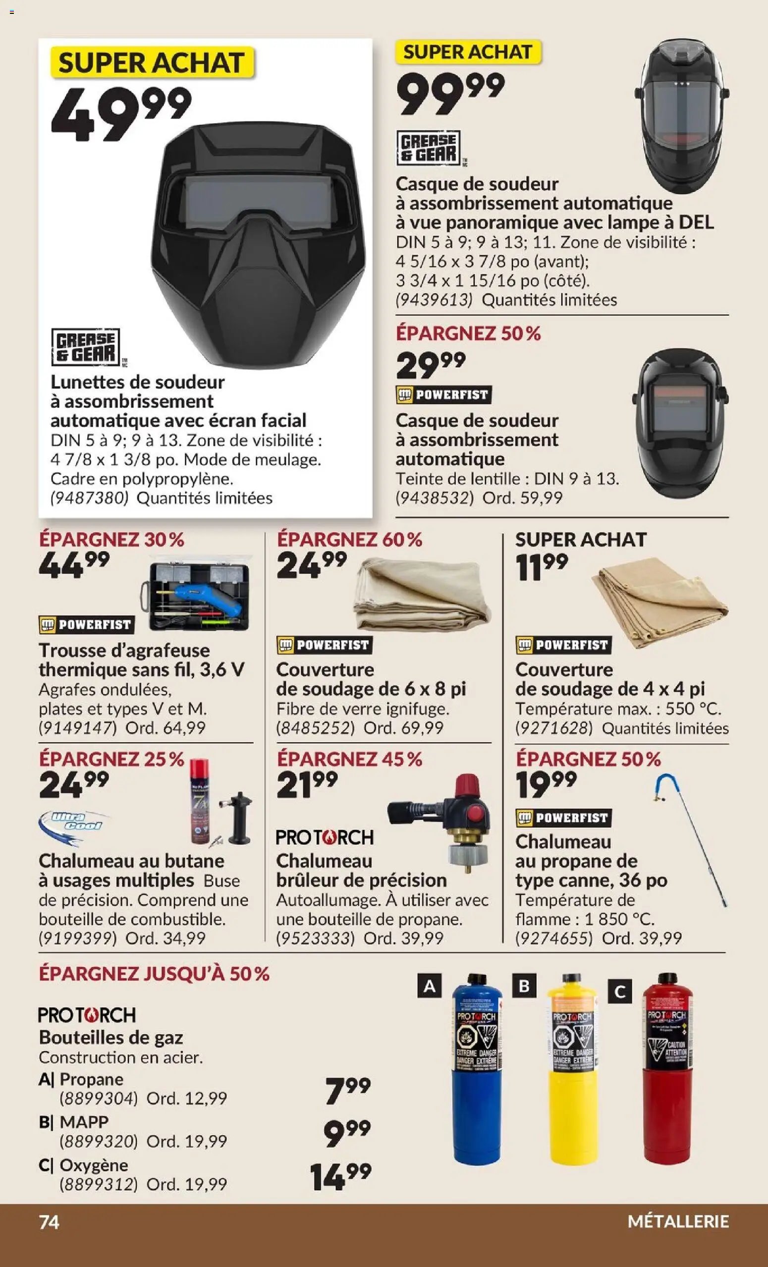 Princess Auto circulaire - 2 Semaines de Soldes !