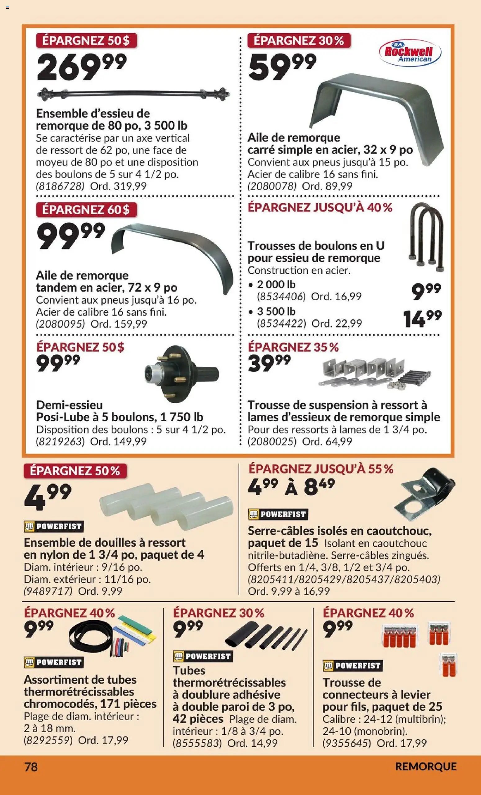 Princess Auto circulaire - 2 Semaines de Soldes !