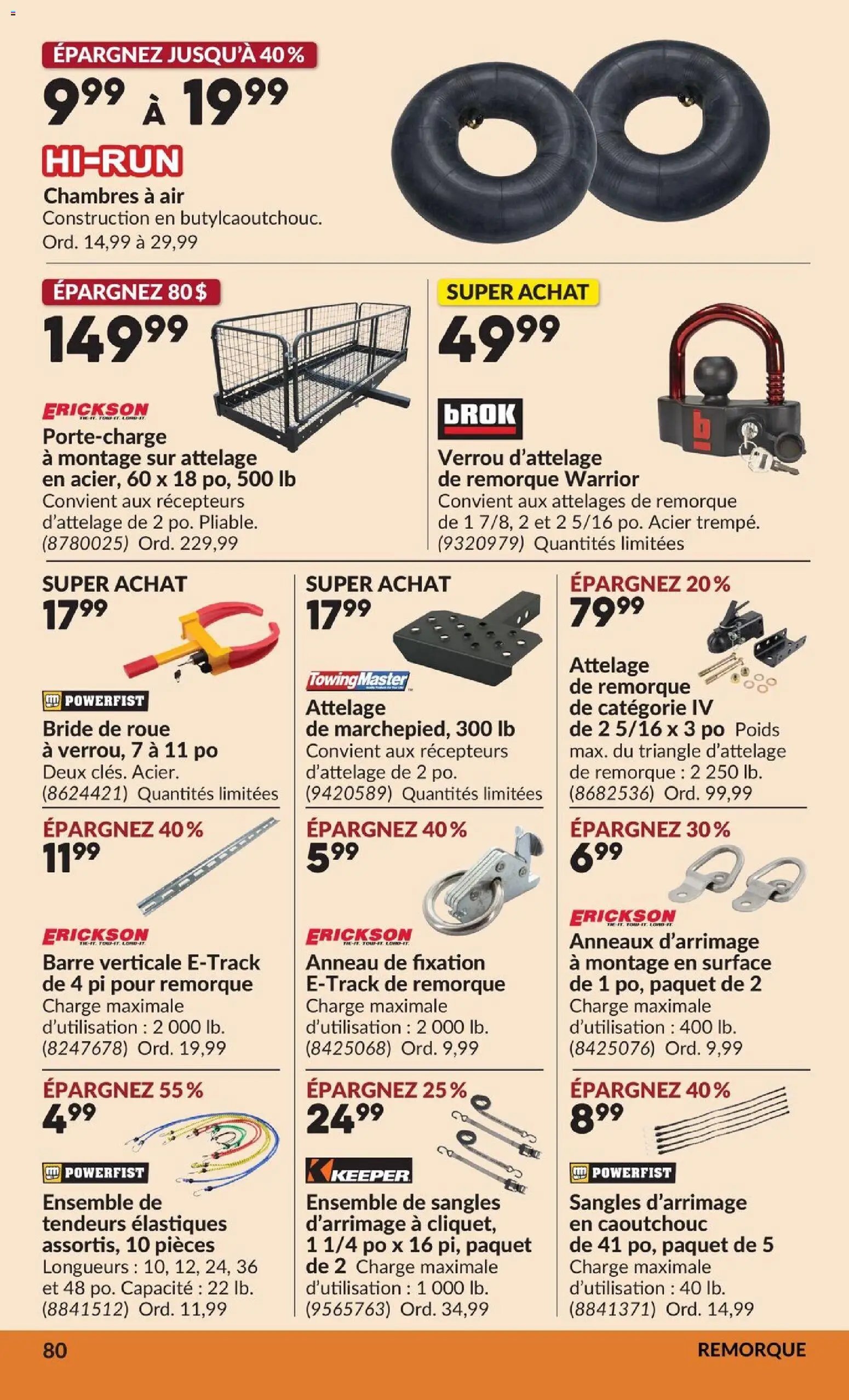 Princess Auto circulaire - 2 Semaines de Soldes !
