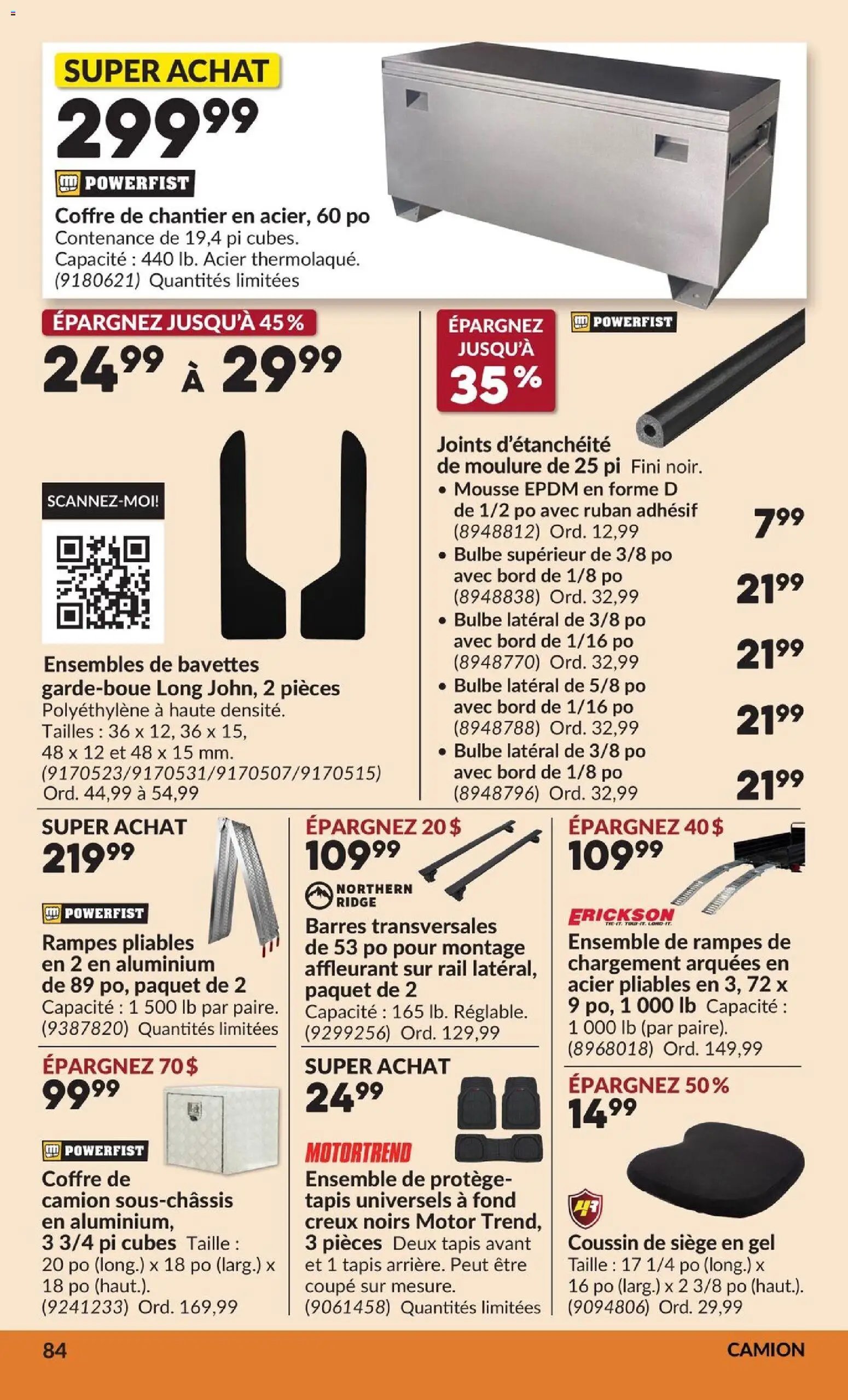 Princess Auto circulaire - 2 Semaines de Soldes !