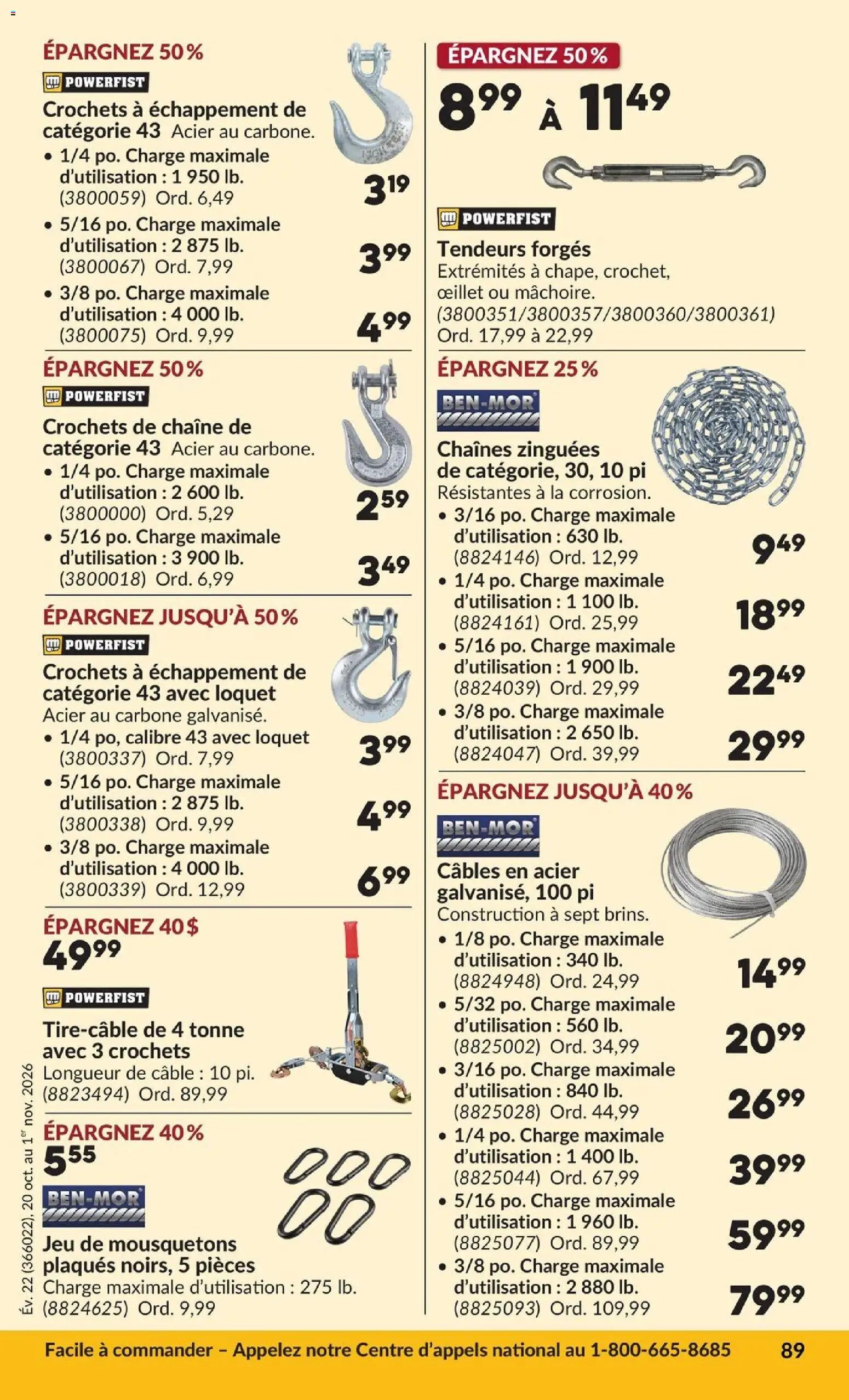 Princess Auto circulaire - 2 Semaines de Soldes !